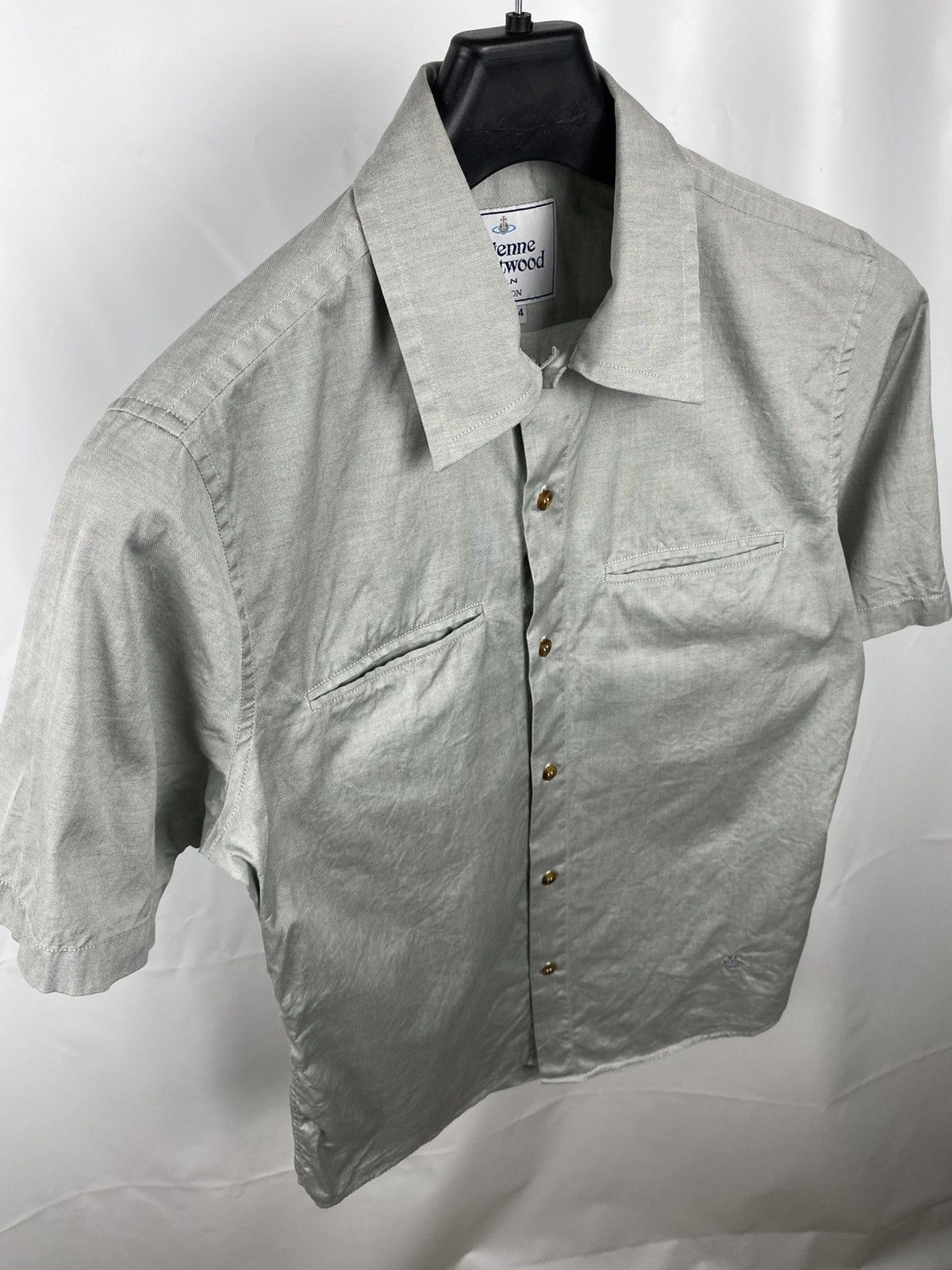 Vivienne Westwood Vivienne Westwood Man Shirt Short Sleeve Cotton size 44 XS Size US XS / EU 42 / 0 - 6 Thumbnail