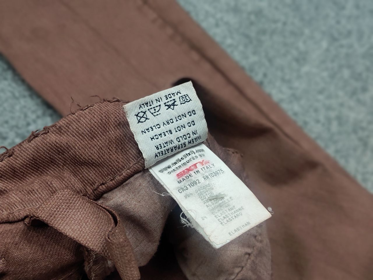Miss Sixty Vintage Miss Sixty Y2K Style Flared Denim brown Jeans Size 24" / US 00 / IT 34 - 16 Thumbnail