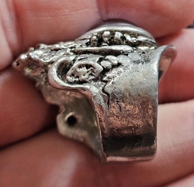 Other Axel Stocks Prosthetic Cat Eye Ring Signed Size ONE SIZE - 11 Thumbnail