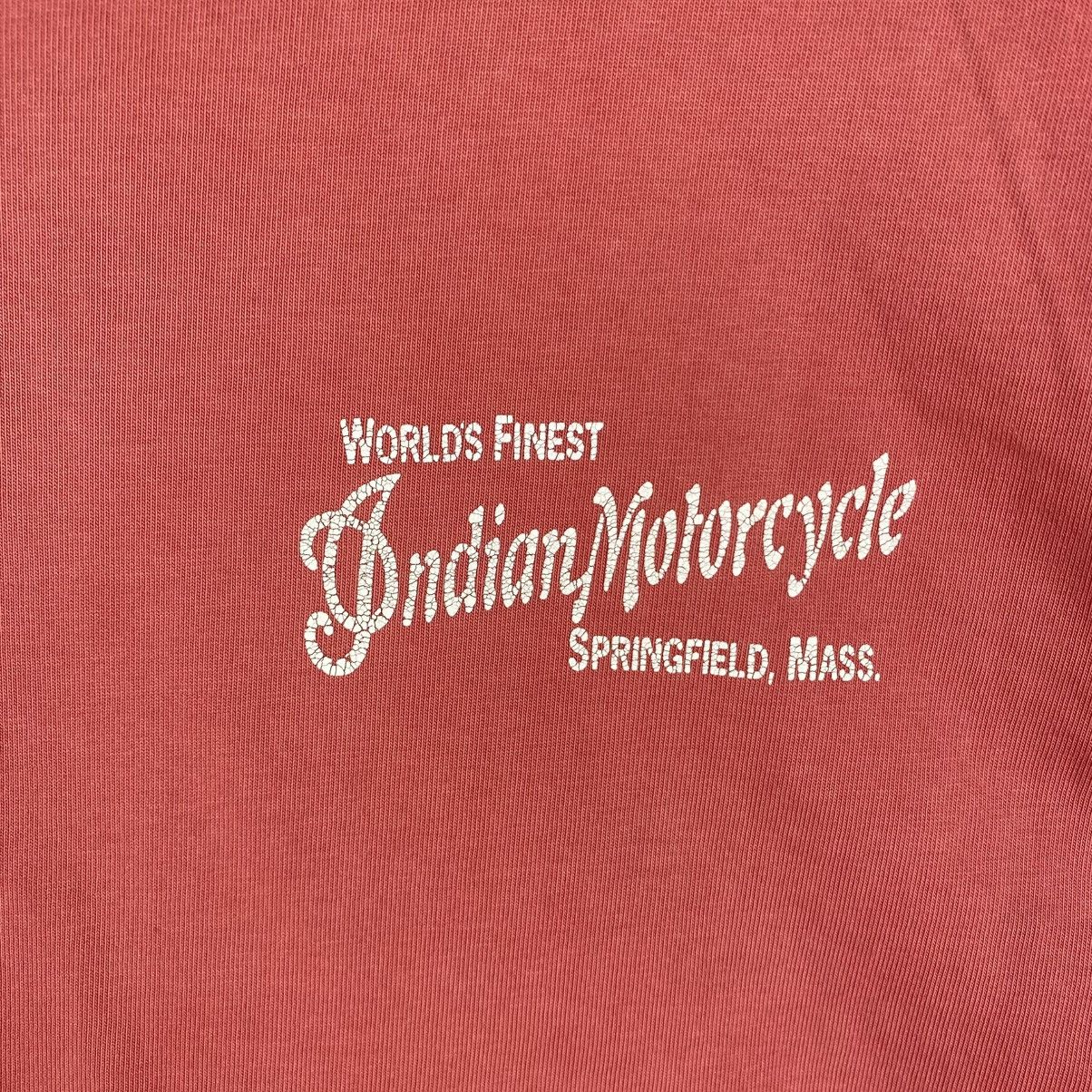 Indian Motorcycle Vintage INDIAN MOTORCYCLE Master Of The Road Faded Tee Shirt Size US L / EU 52-54 / 3 - 4 Thumbnail