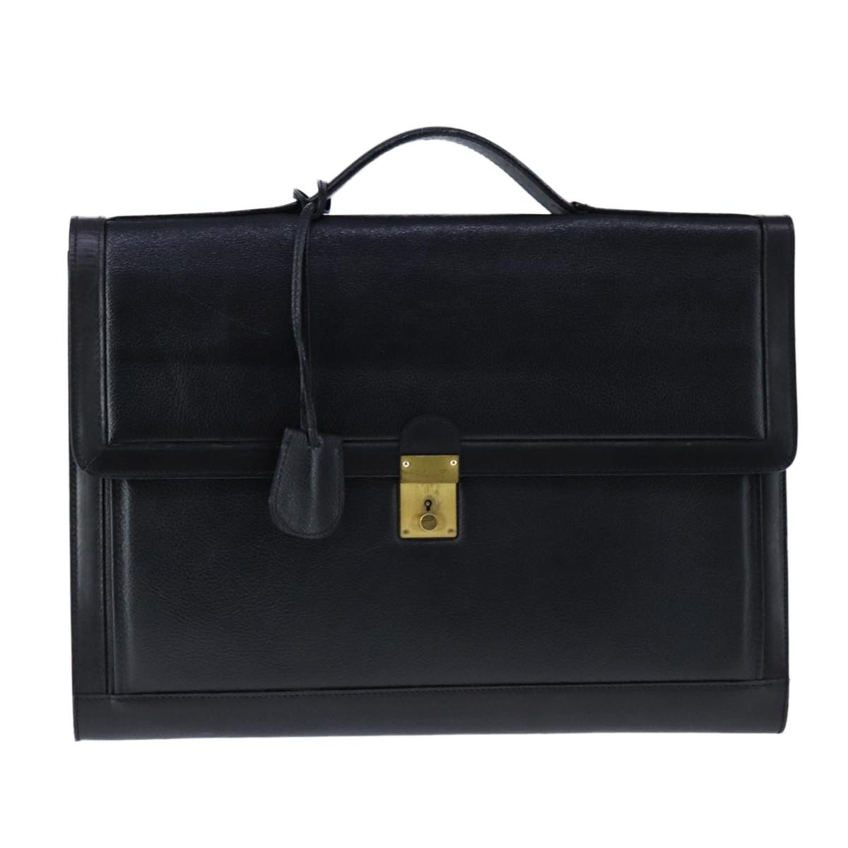 Bally Black Leather Briefcase Bag (Pre-Owned) Size ONE SIZE - 1 Thumbnail