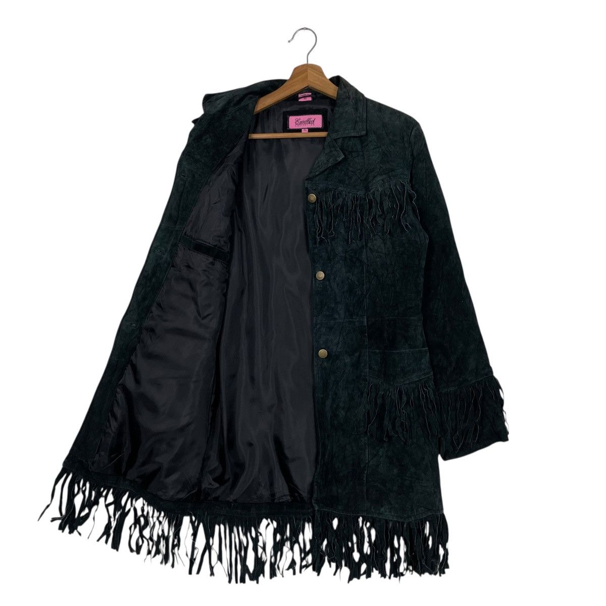 Japanese Brand Japanese Brand Excelled Collection Fringe Suede Jacket Size XS / US 0-2 / IT 36-38 - 9 Thumbnail