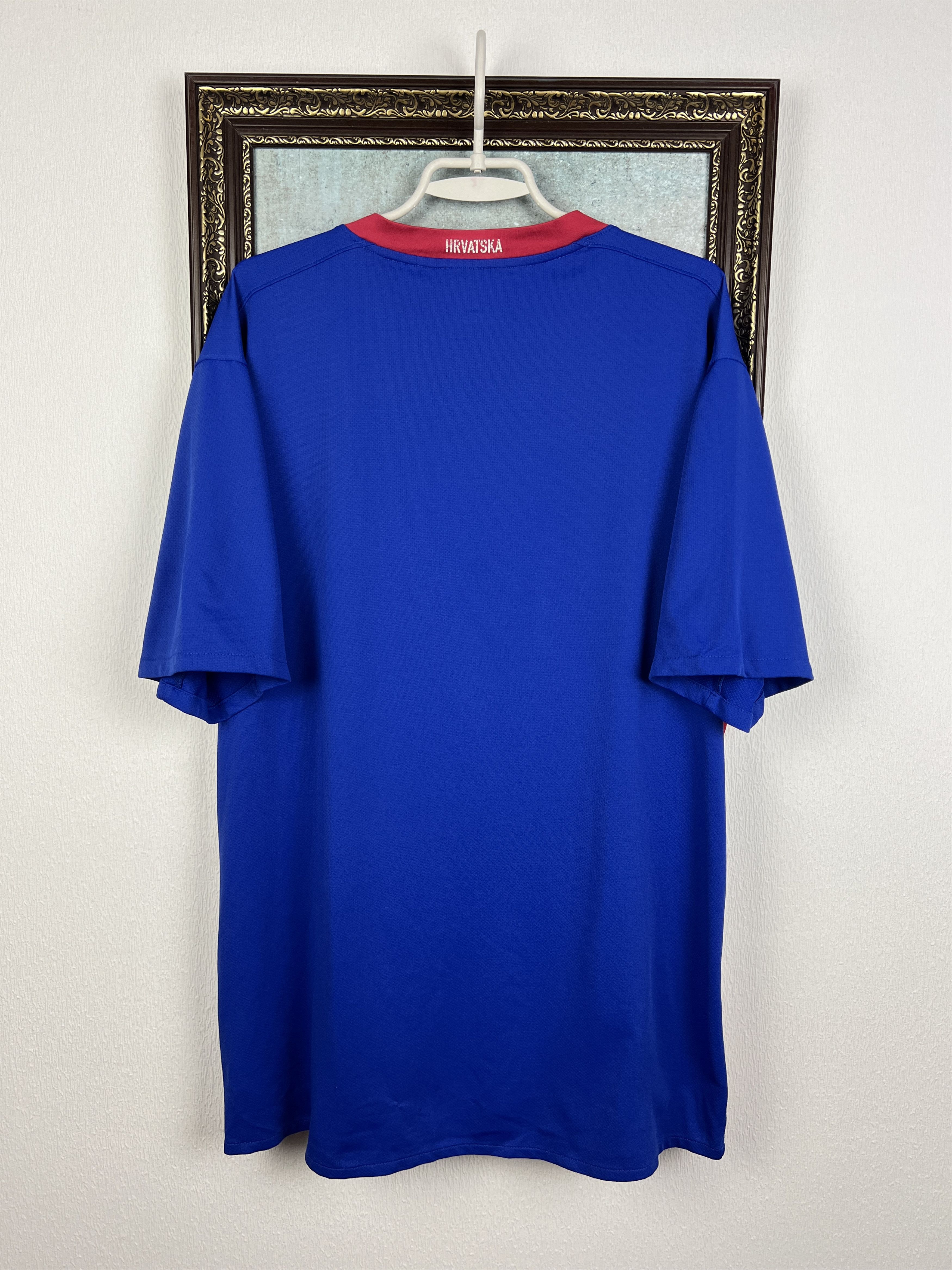 Nike Croatia Away football shirt 2007 Soccer Nike Jersey Trikot Size US XXL / EU 58 / 5 - 7 Thumbnail