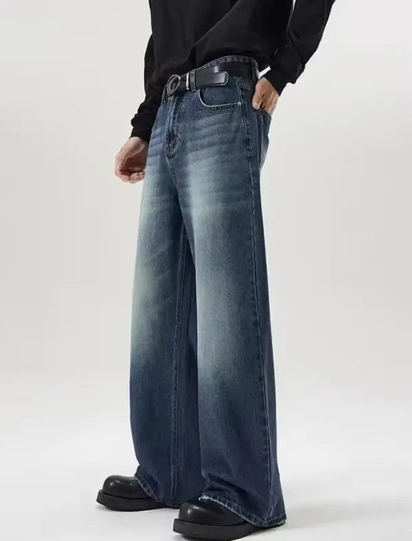 Jean Matsushima x Mari Washed Distressed Jeans Size US 34 / EU 50 - 8 Thumbnail