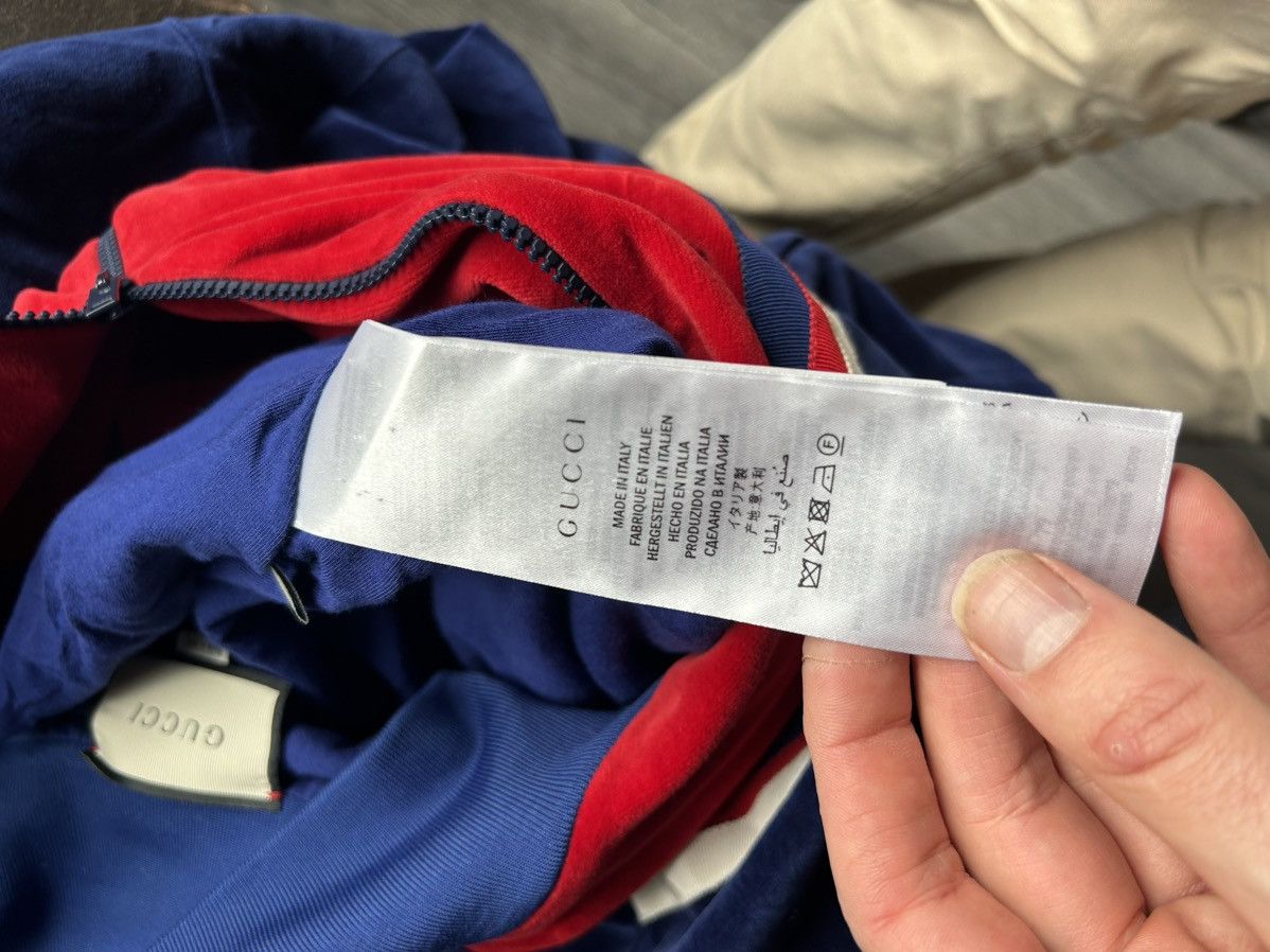 Gucci Velour Velvet Track Jacket Size US S / EU 44-46 / 1 - 10 Thumbnail