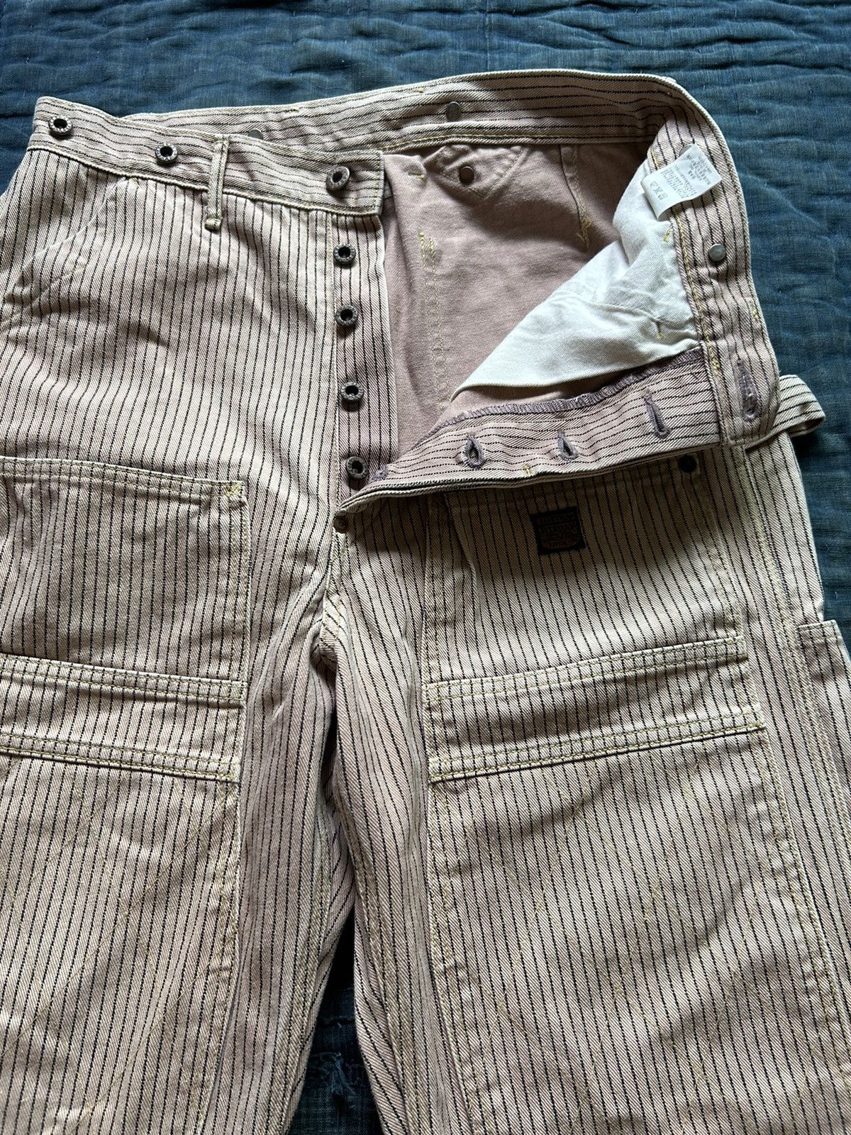 Kapital Kountry Kapital stripped lumber pants Size US 32 / EU 48 - 4 Thumbnail