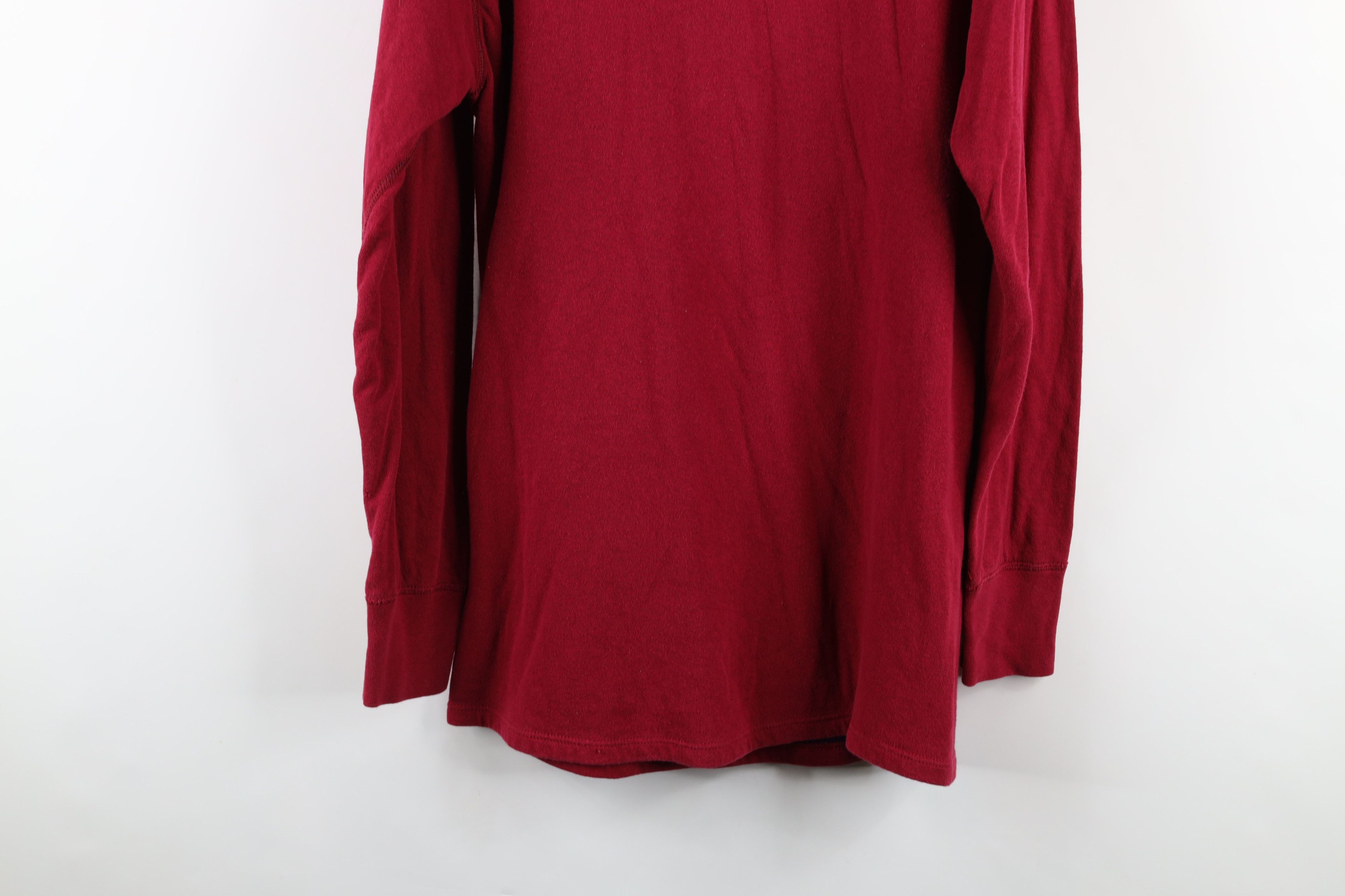 Vintage Vintage 90s Streetwear Wool Blend Thermal Henley T-Shirt USA Size US M / EU 48-50 / 2 - 11 Thumbnail