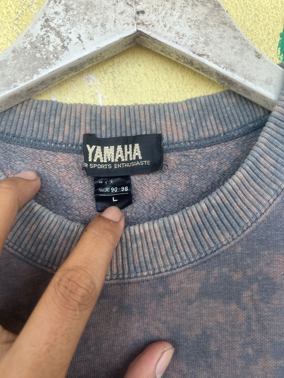 Japanese Brand × Vintage × Yamaha Vintage Yamaha Sweatshirt Size US L / EU 52-54 / 3 - 3 Thumbnail