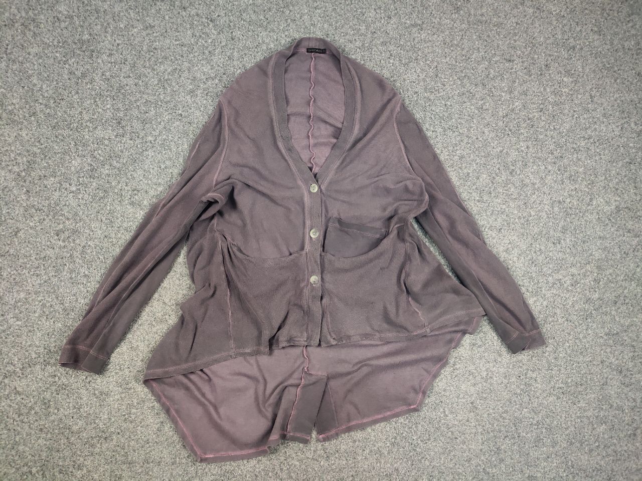 Other Grizas garment dyed Knit Lagenlook Oversized Long Cardigan Size M / US 6-8 / IT 42-44 - 10 Thumbnail