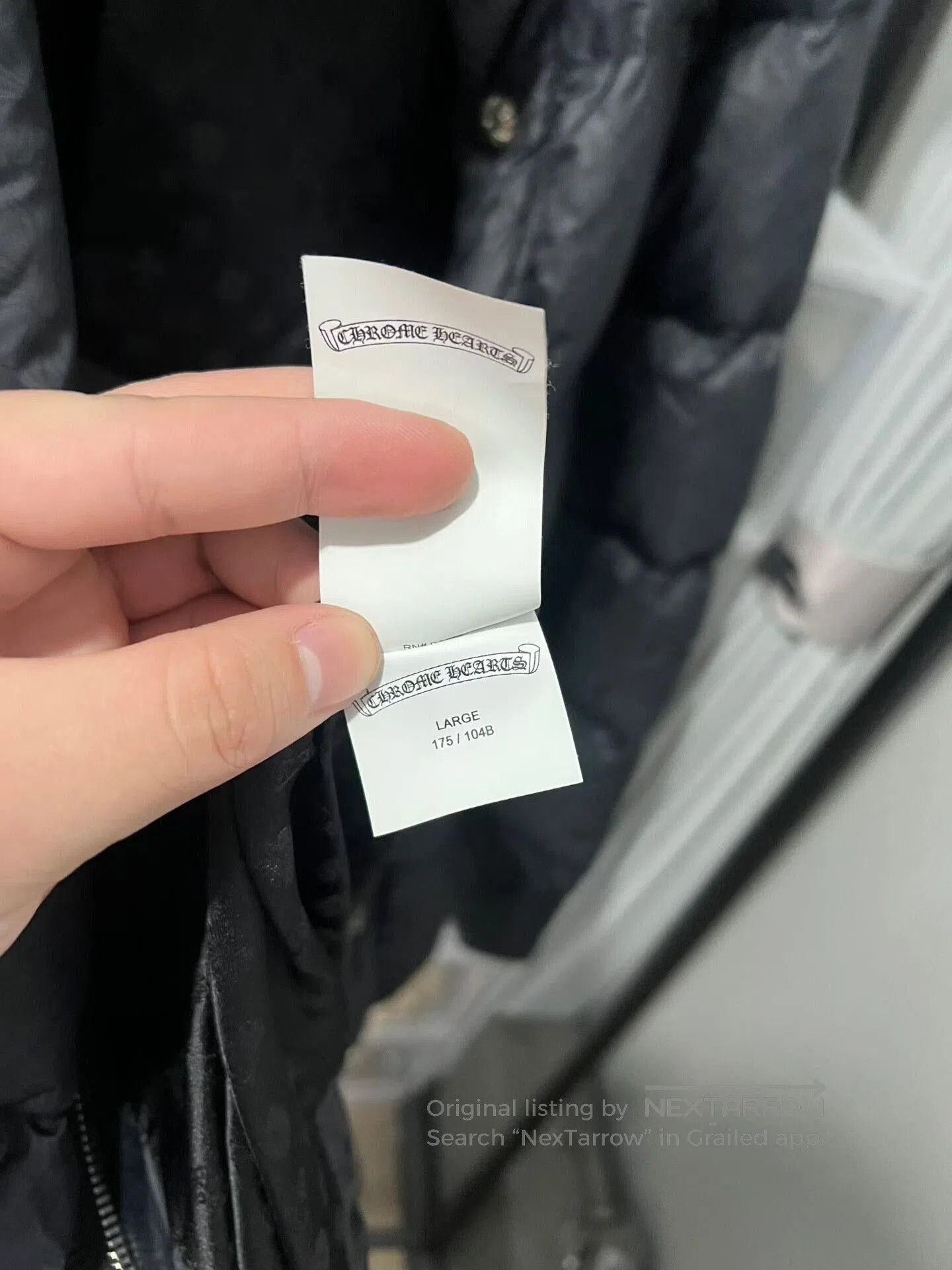Chrome Hearts chrome hearts black pattern puffer jacket. Size US L / EU 52-54 / 3 - 5 Thumbnail