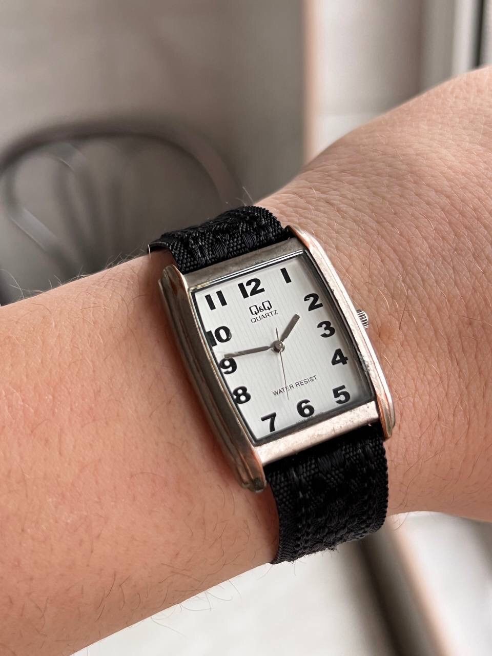 Japanese Brand × Vintage Vintage Japanese style futuristic Watch Q&Q y2k tank watch Size ONE SIZE - 1 Thumbnail