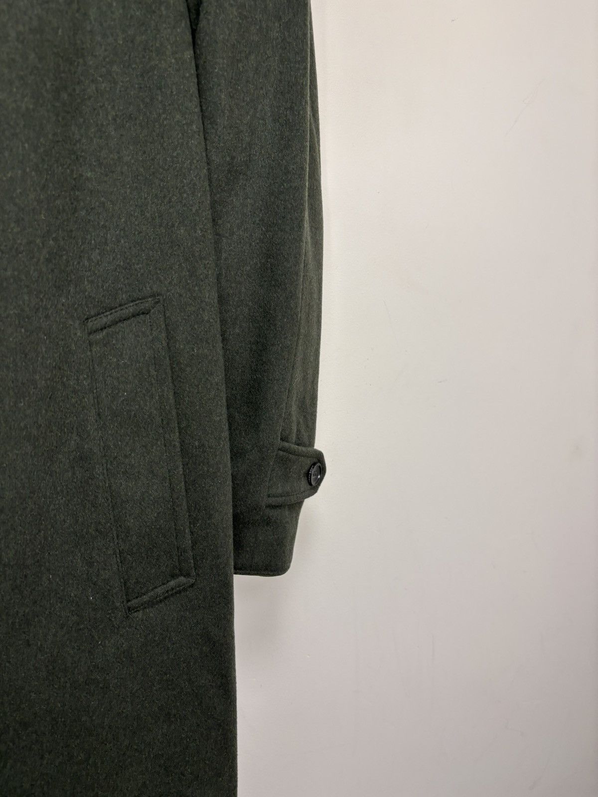 Other Lodenfrey Men’s Forest Green Wool Cashmere Long Overcoat Size US L / EU 52-54 / 3 - 8 Thumbnail