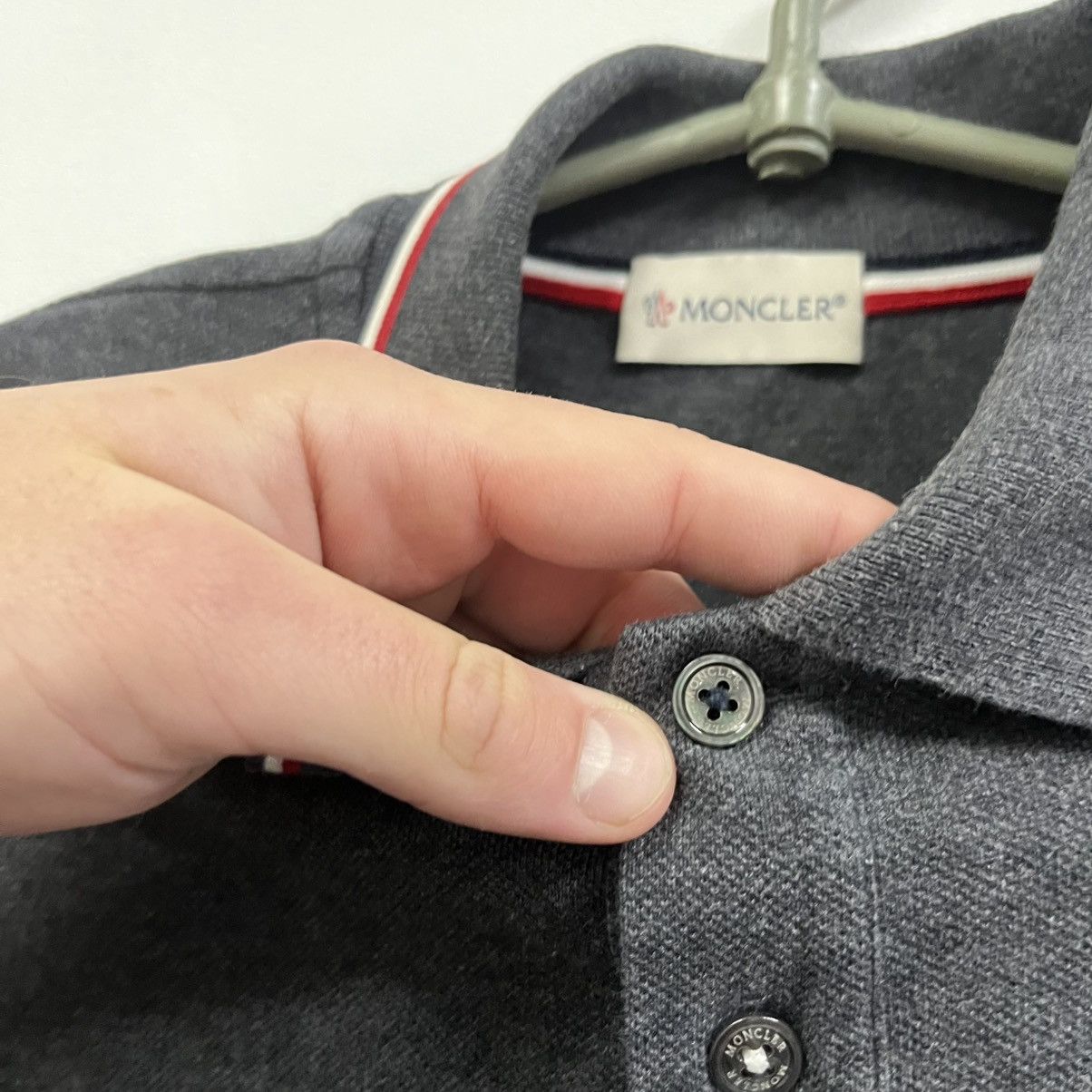 Moncler Moncler Polo Long Sleeve Size US M / EU 48-50 / 2 - 5 Thumbnail