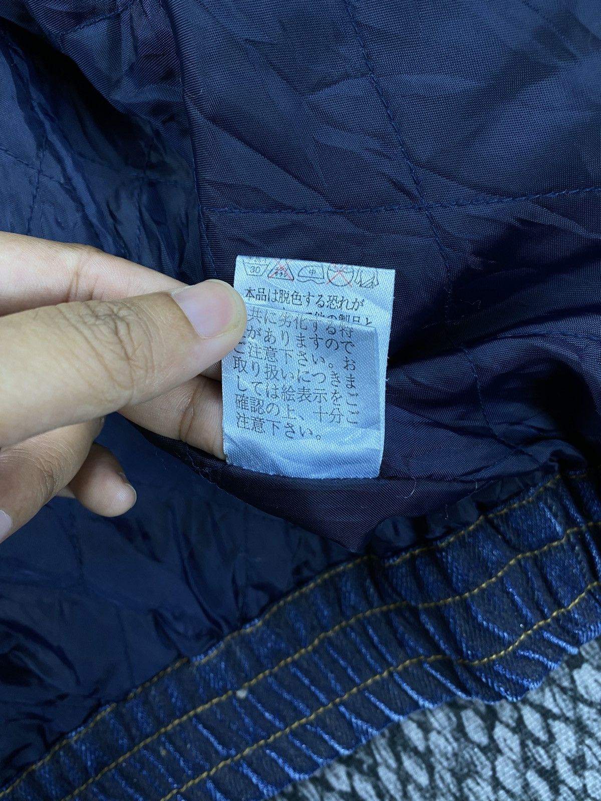Vintage 🔥RARE Vintage Japan Detroit Sherpa Collar Denim Jacket Size US M / EU 48-50 / 2 - 10 Thumbnail