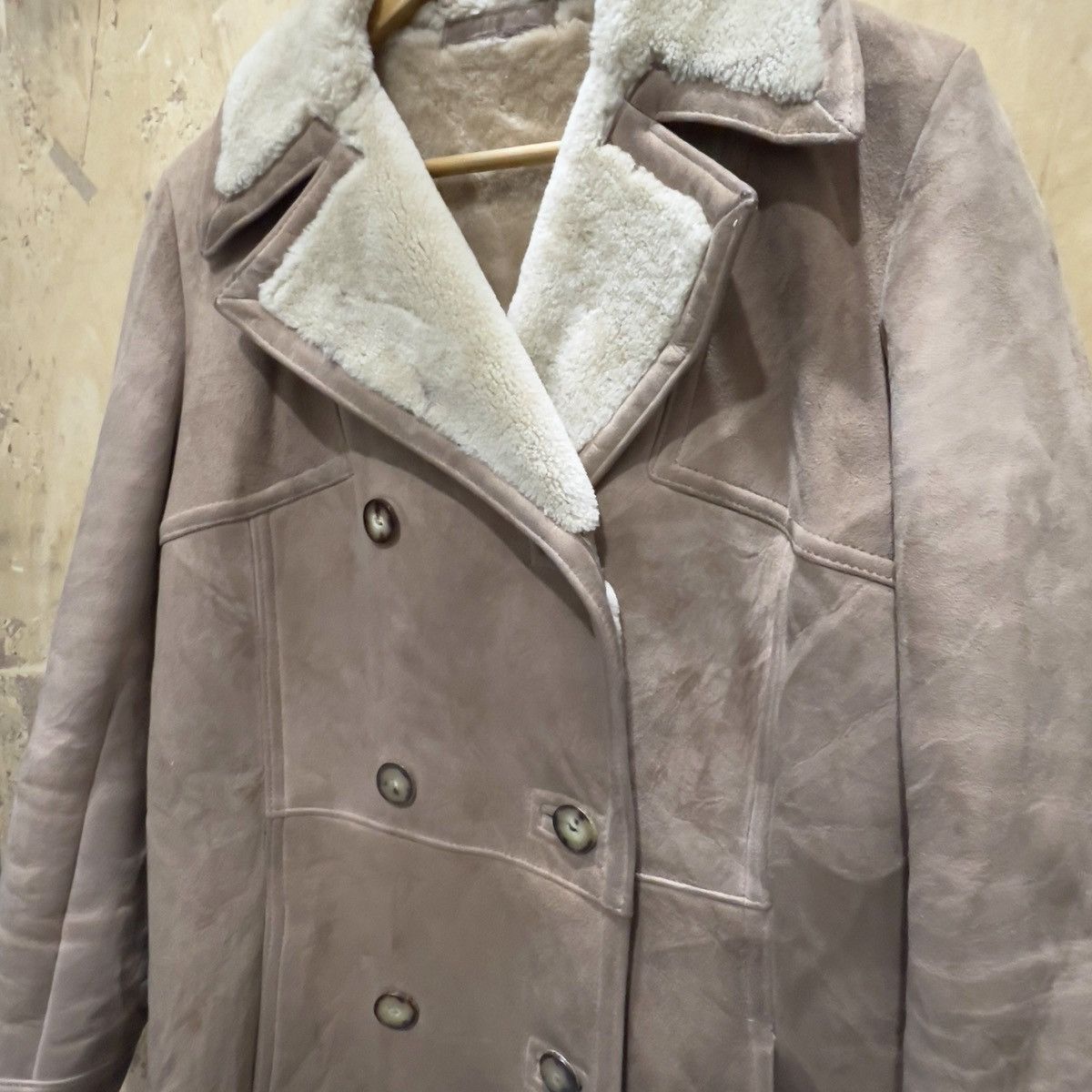 Vintage Sheepskin Leather Long Jacket Size S / US 4 / IT 40 - 11 Thumbnail
