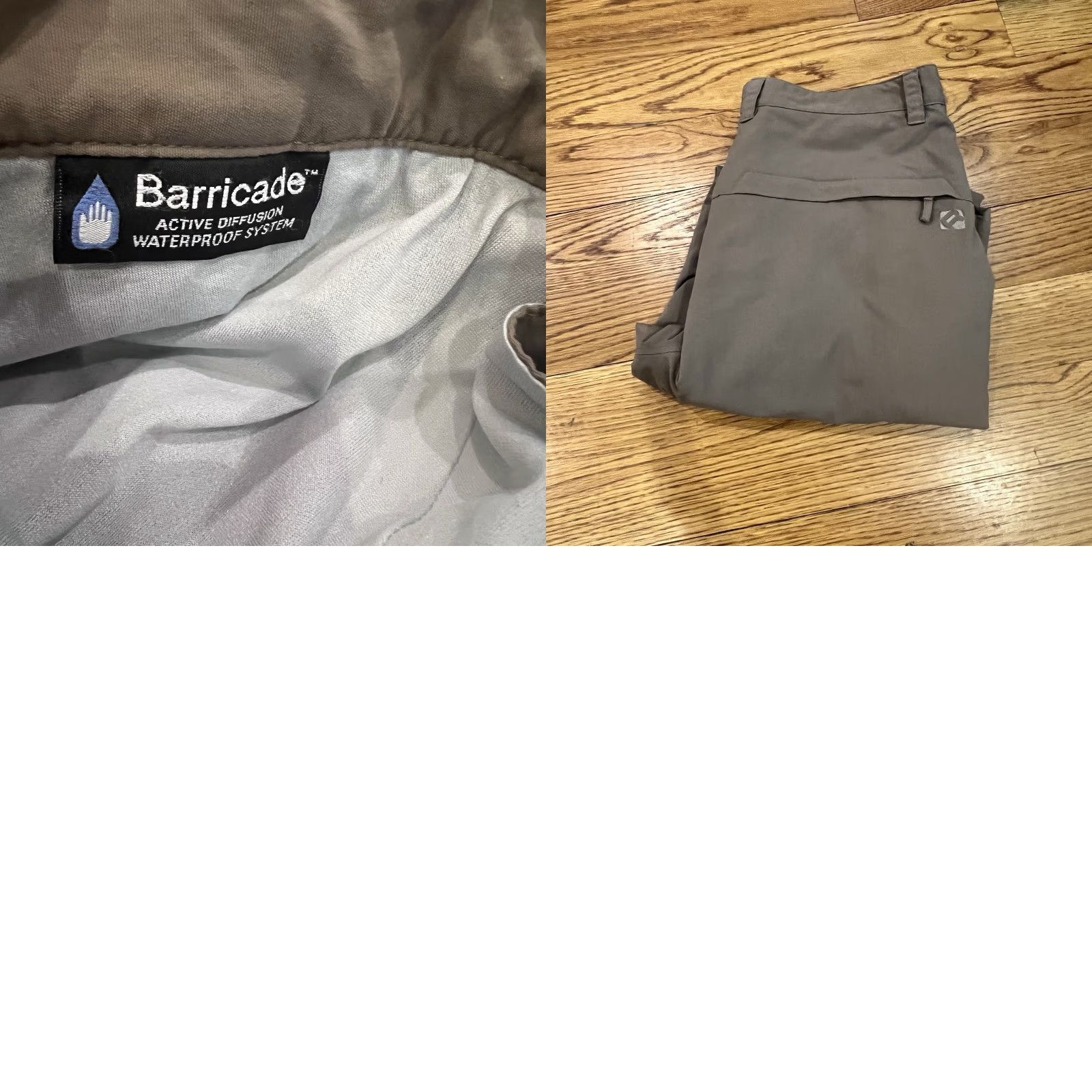 Vintage VINTAGE Rohan Dry Requisite Trousers Mens W34 L30 Tan Barricade Lined Outdoor Hiking Size US 38 / EU 54 - 11 Thumbnail