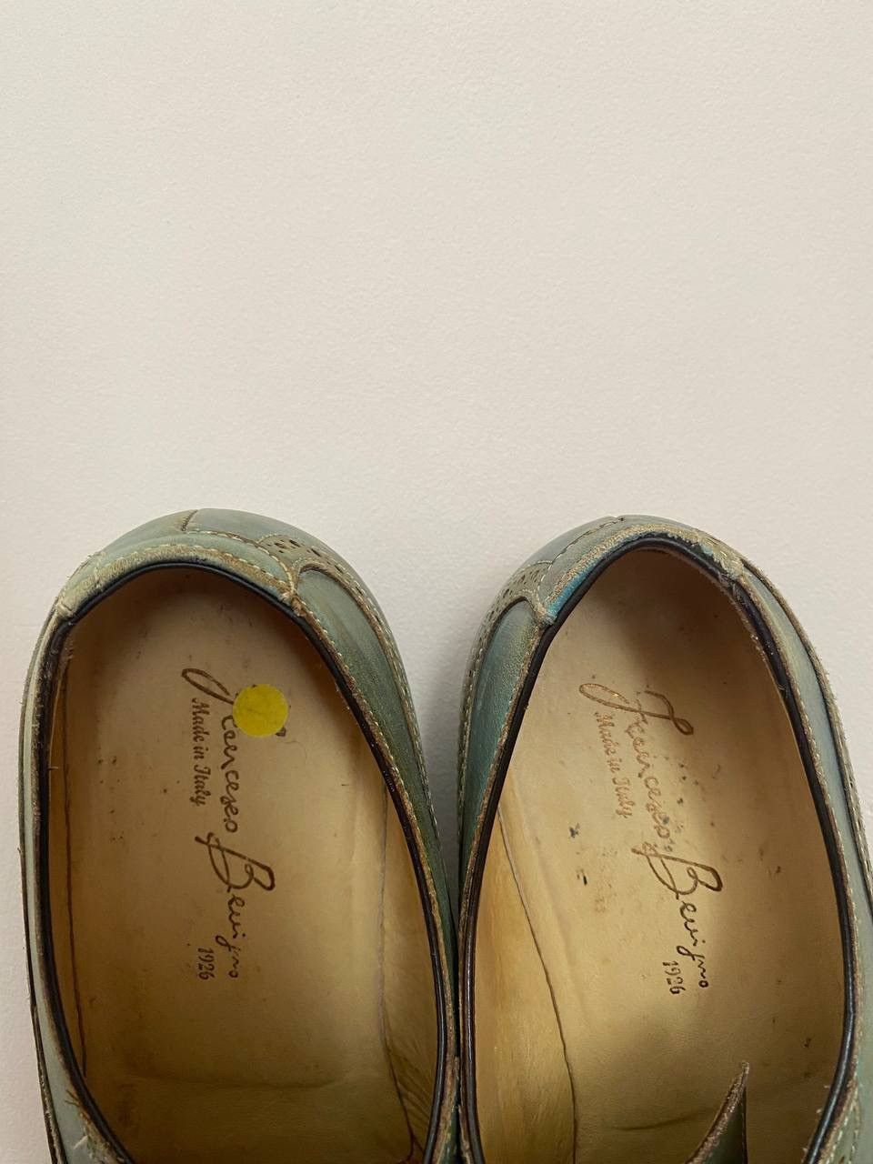 Francesco Smalto 🔥 Francesco Benigno Leather Shoes Size US 9 / EU 42 - 9 Thumbnail