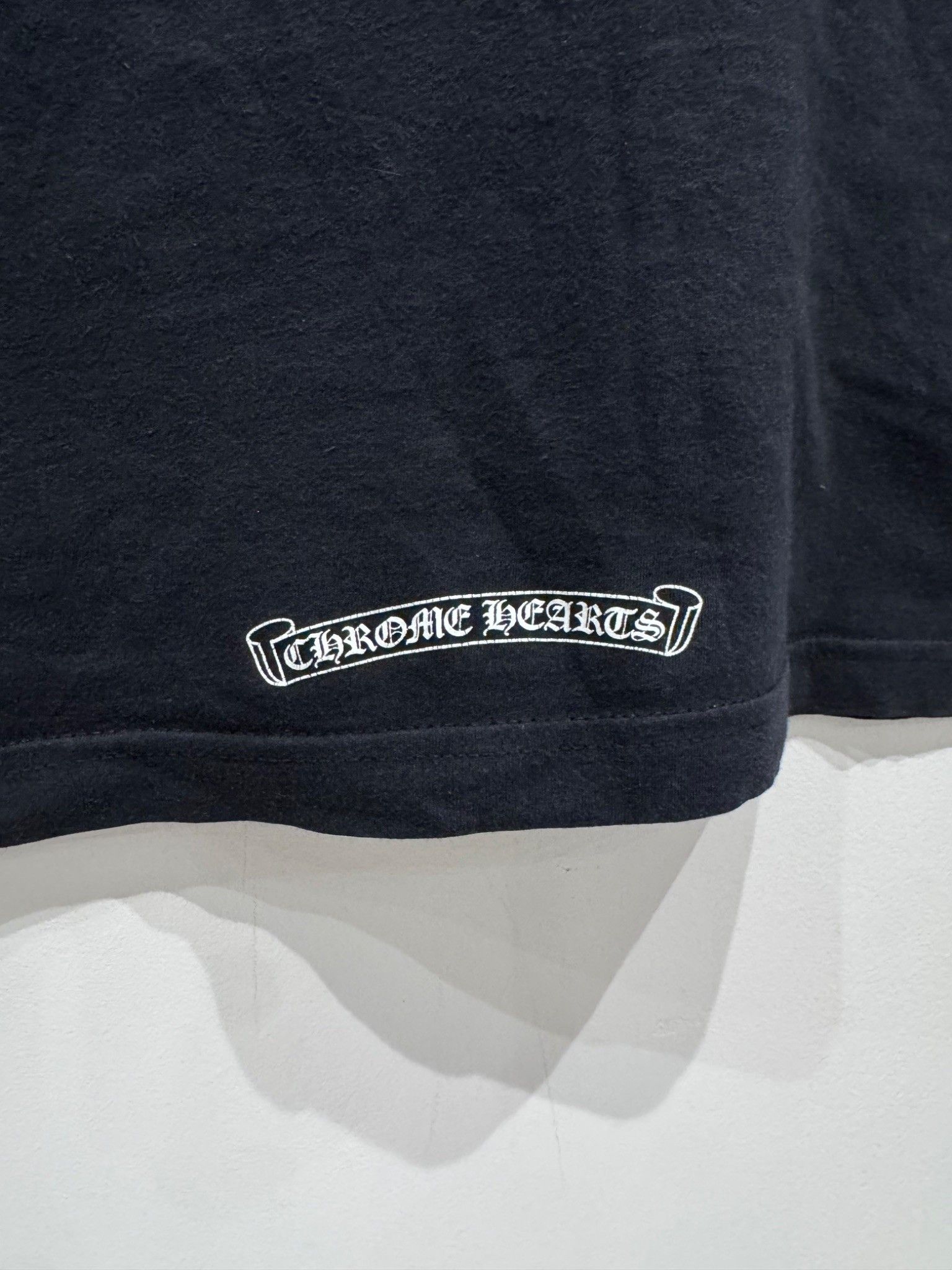 Chrome Hearts Chrome Hearts Neck Logo Shirt Black Size US M / EU 48-50 / 2 - 5 Thumbnail