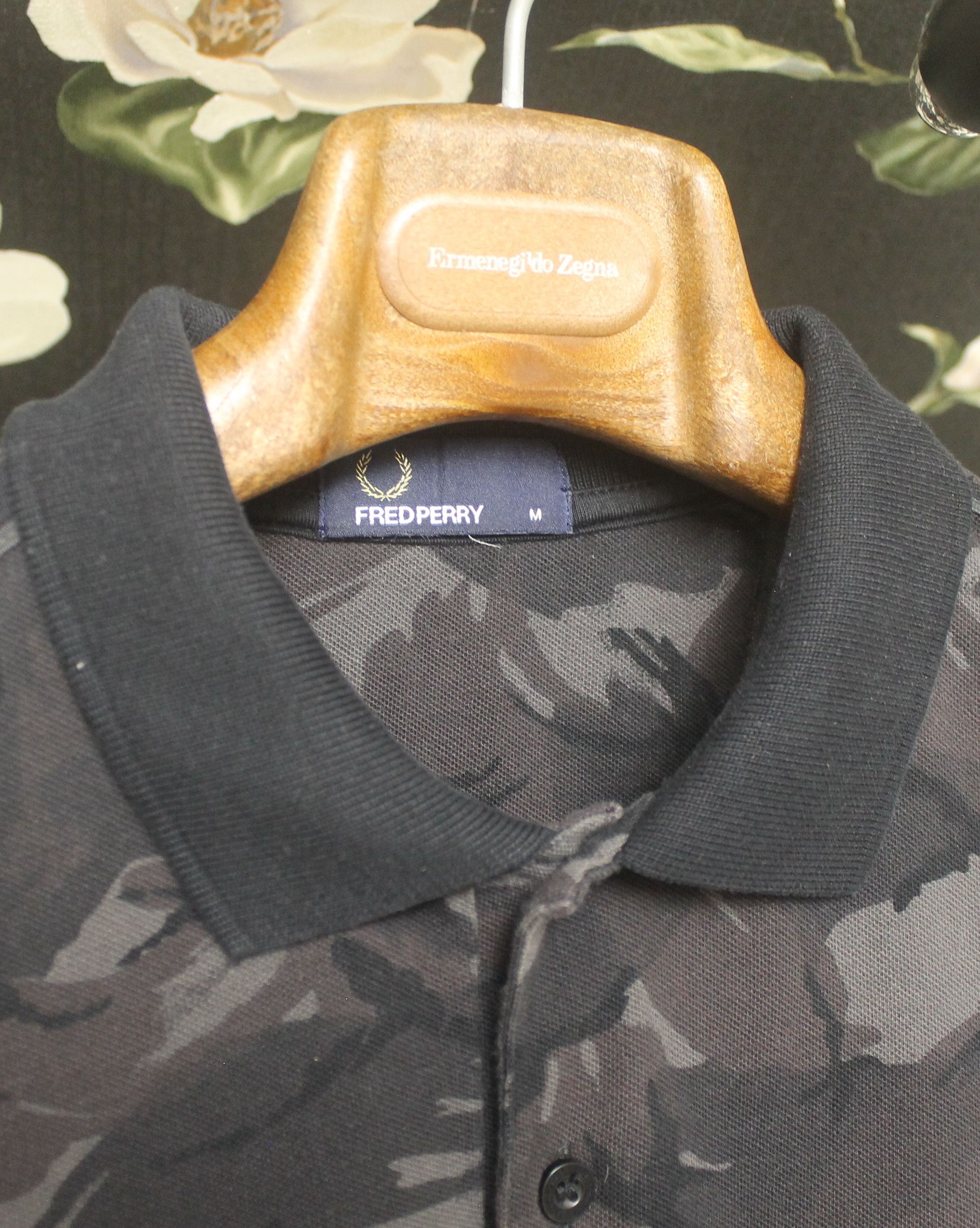 Fred Perry Fred Perry Tonal Camo Print Pique Polo Size US M / EU 48-50 / 2 - 6 Thumbnail