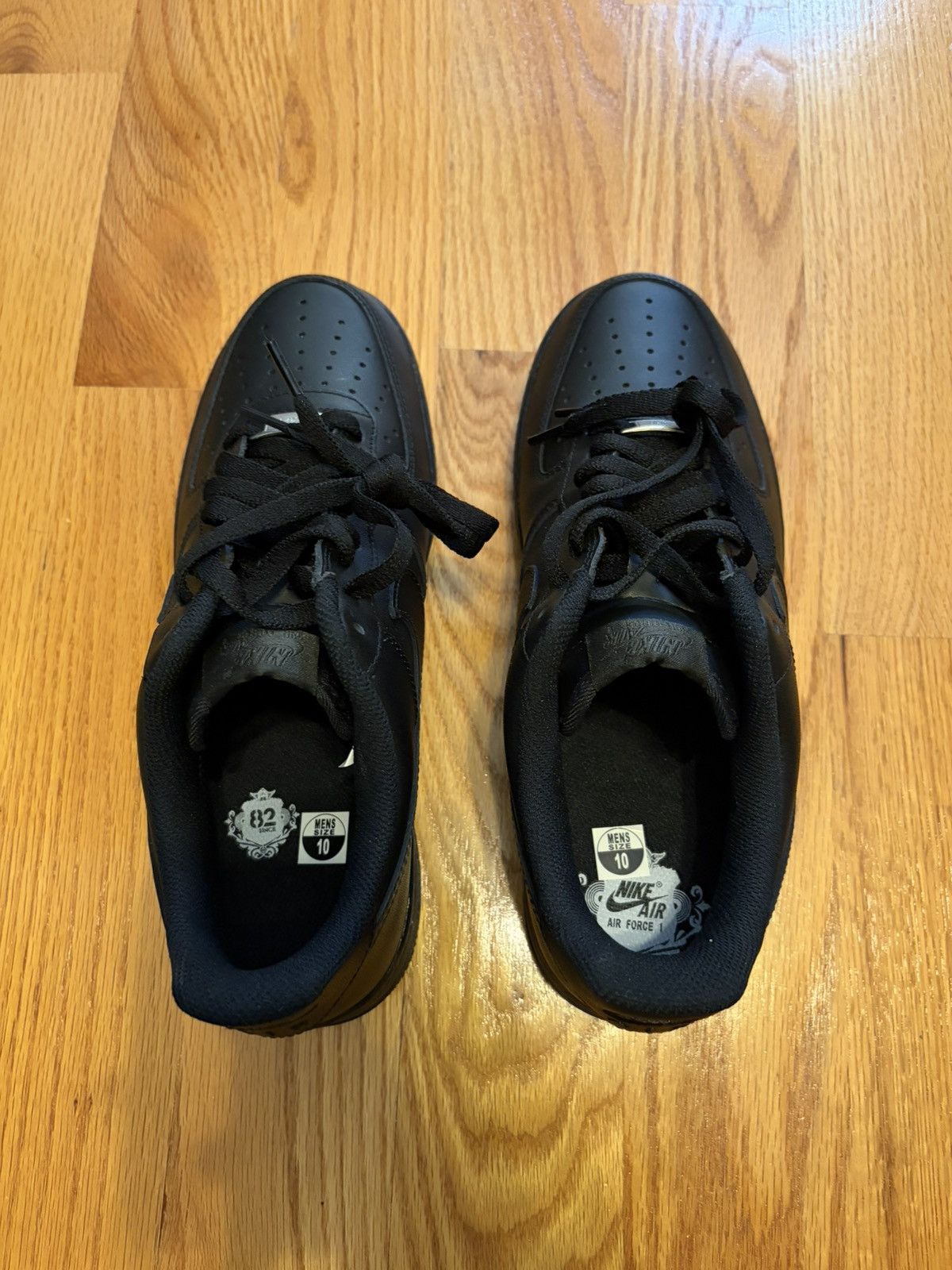 Nike Nike Air Force 1 Low '07 Black Size 10 US MEN Size US 10 / EU 43 - 4 Thumbnail