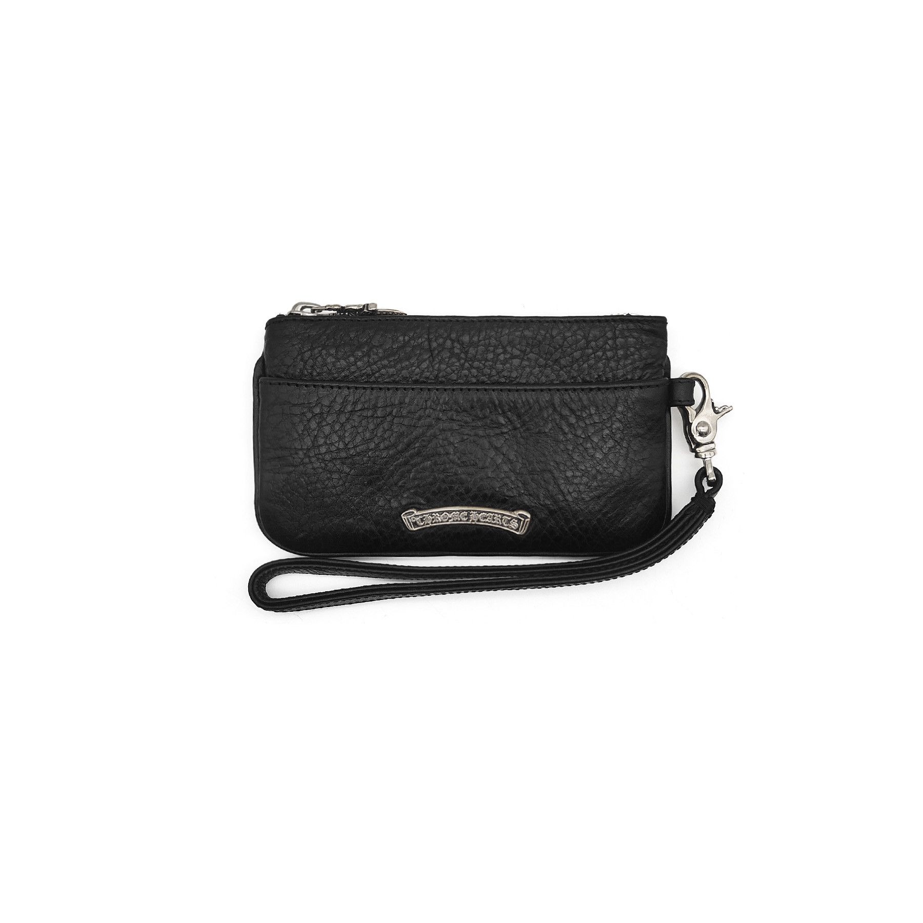 Chrome Hearts Chrome Hearts Leather Cross Patch Zip Wallet Size ONE SIZE - 2 Thumbnail