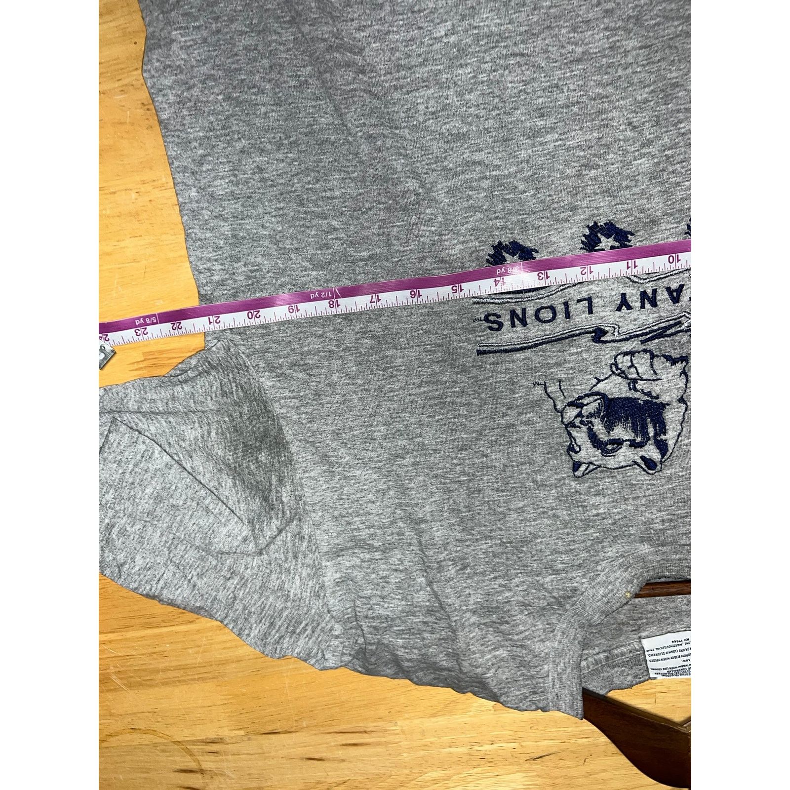 Lee Vintage Penn State Nittany Lions Shirt Heather Tee Gray 90s Size US L / EU 52-54 / 3 - 8 Thumbnail