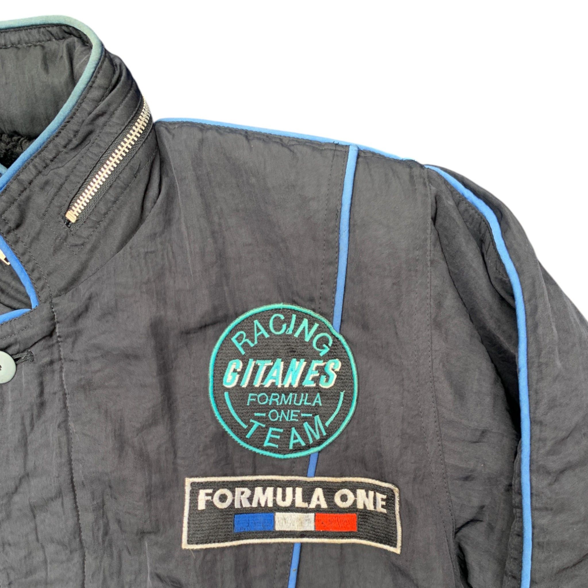Formula 1 Vintage Gitanes Ligier Renault Formula One Racing Team Size US M / EU 48-50 / 2 - 2 Thumbnail