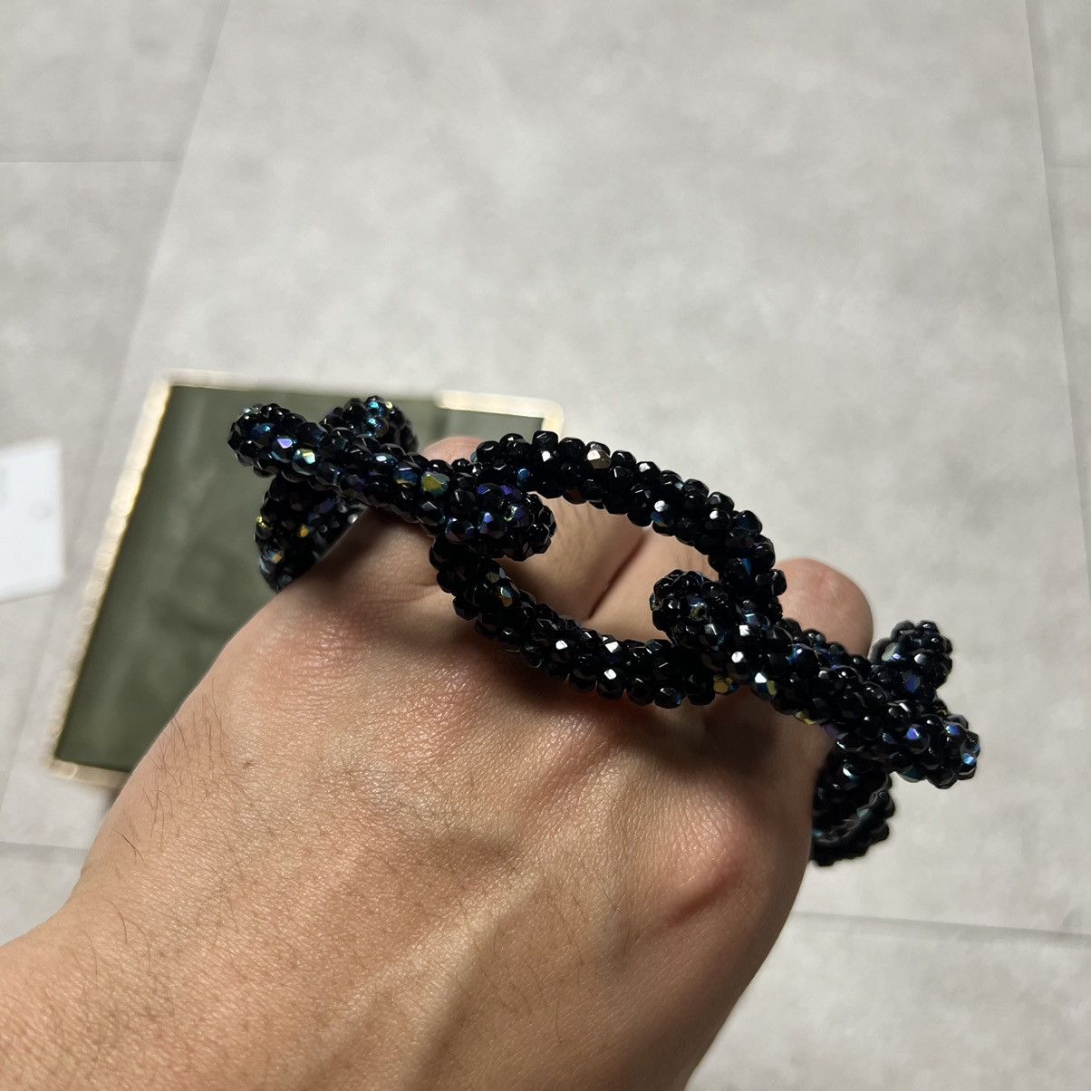 Undercover Undercover Black Glas Jewel Bracelet Size ONE SIZE - 1 Thumbnail