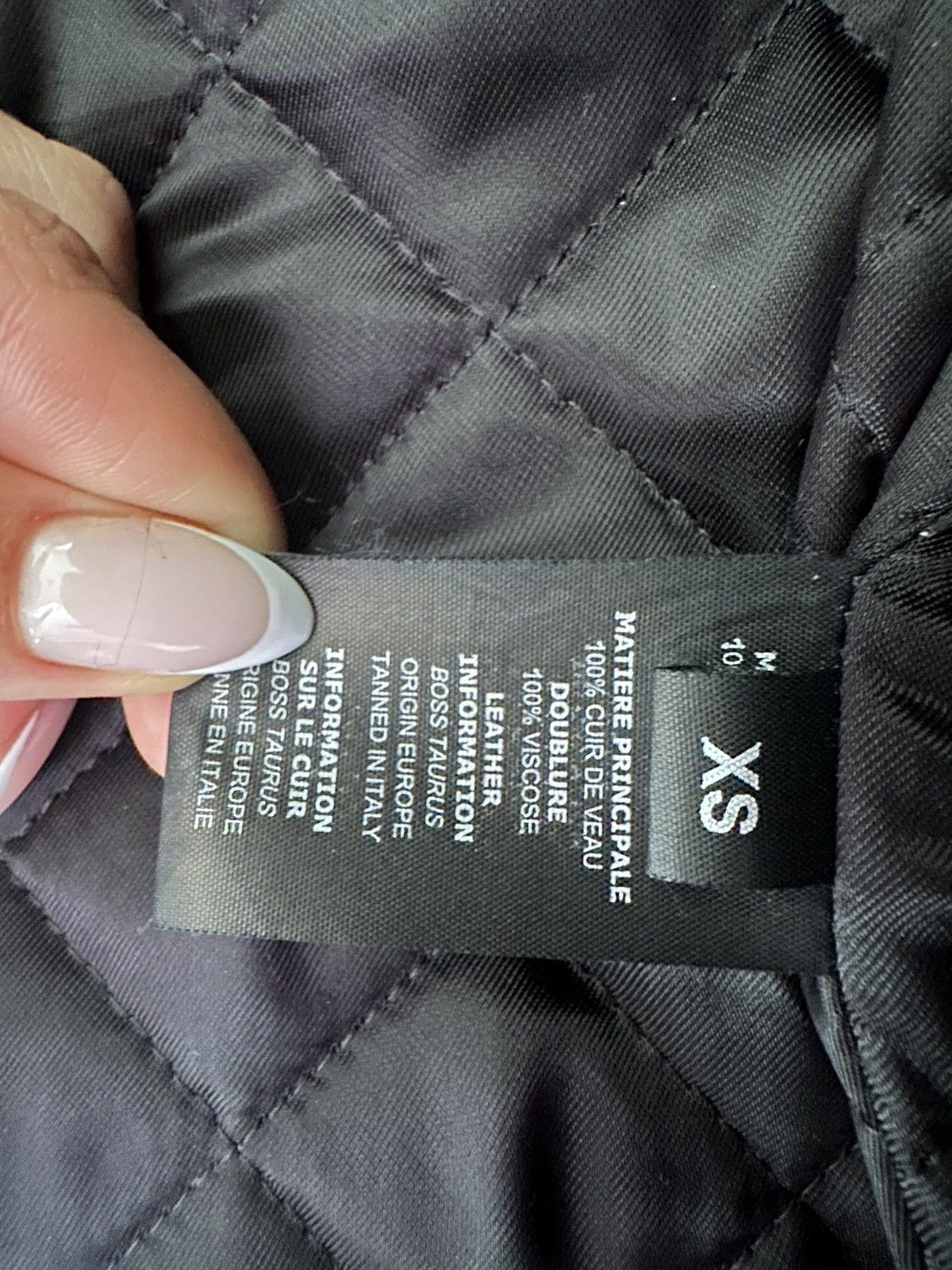 Vetements Vetements polizei leather jacket | Grailed