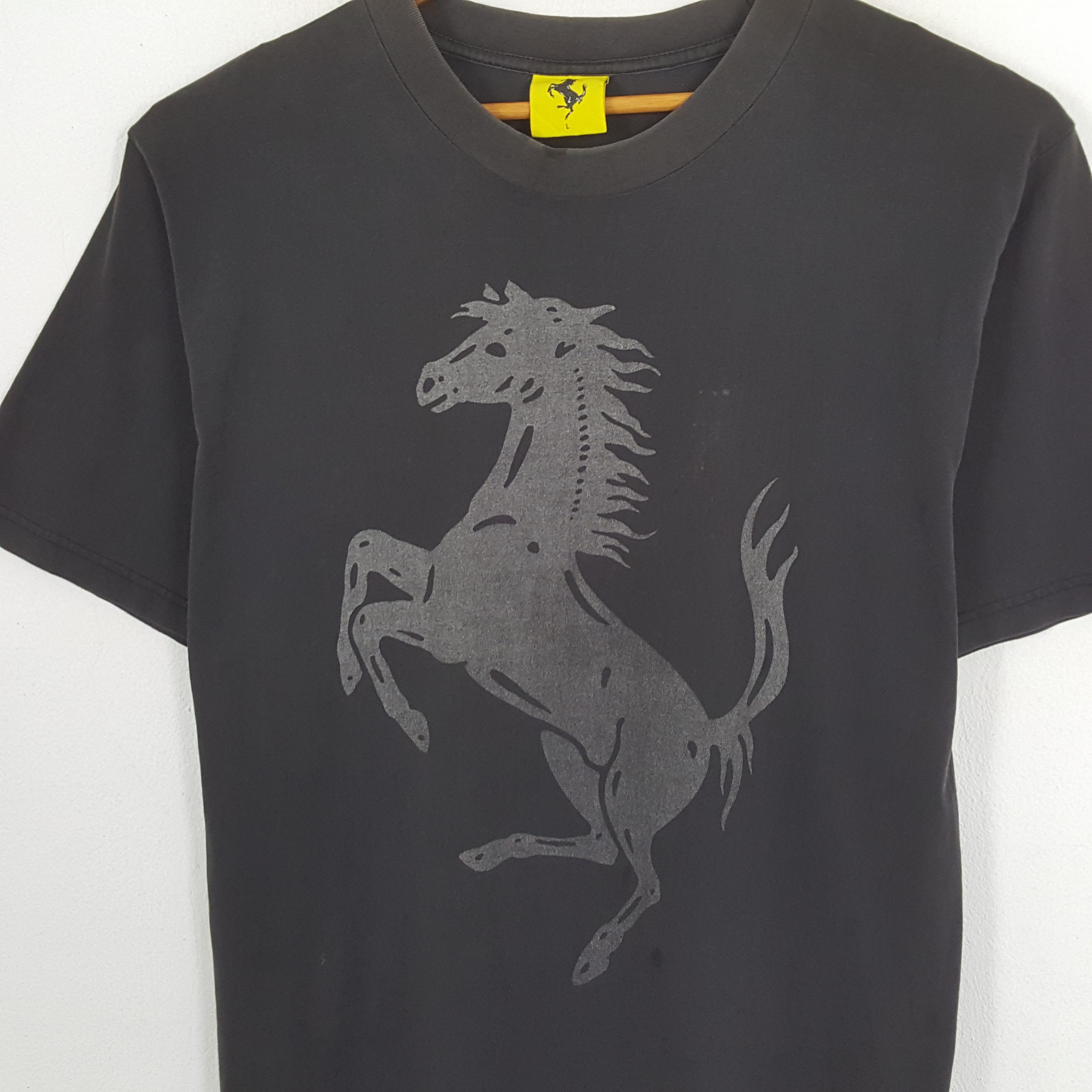 Ferrari × Vintage Vintage FERRARI Formula One Racing Big Logo T-Shirts Size US L / EU 52-54 / 3 - 2 Thumbnail
