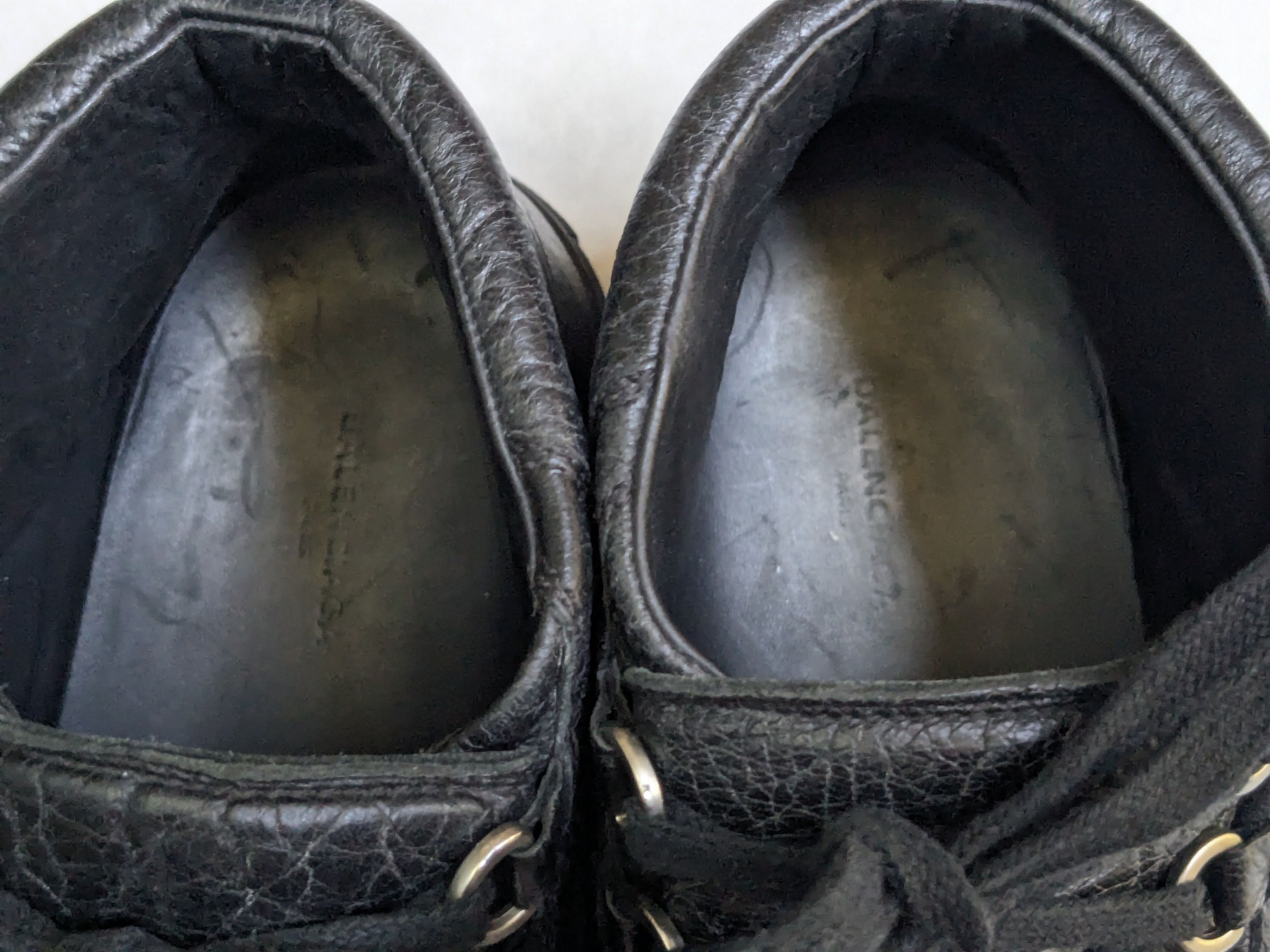 Balenciaga Balenciaga Arena High top in Black 10 leather Size US 10 / EU 43 - 9 Thumbnail