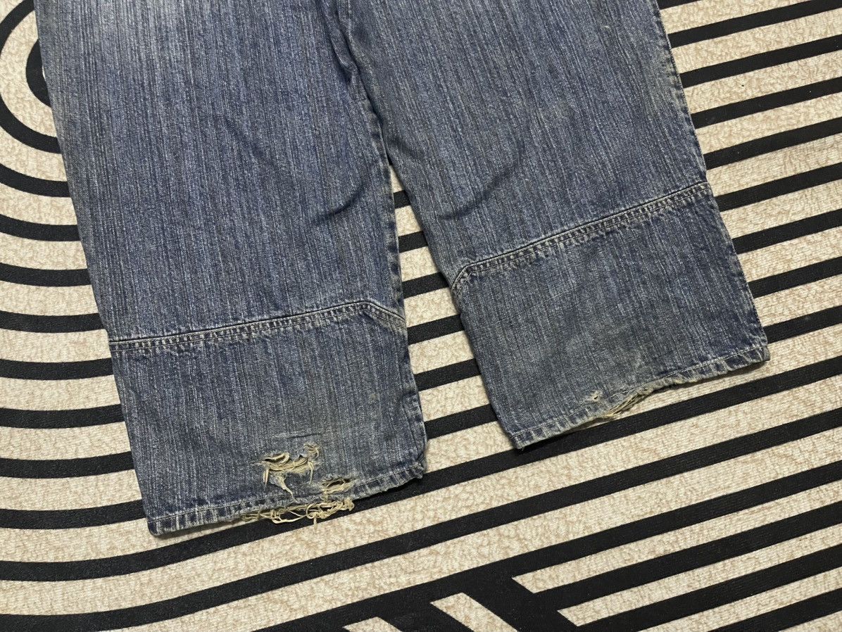 Marc Buchanan 90s PELLE PELLE BY MARC BUCHANAN BAGGY DOUBLE KNEE JEANS Size US 41 - 16 Thumbnail