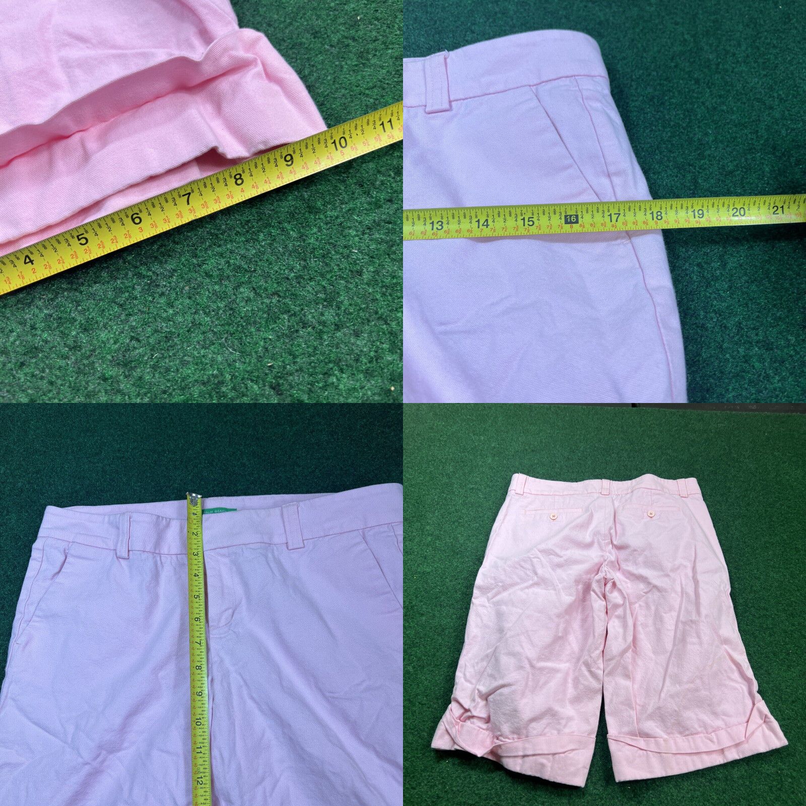 Lilly Pulitzer Lily Pulitzer Women's Cotton Capri Pants Size 8 Palm Beach Fit Pink Size 30" / US 8 / IT 44 - 8 Thumbnail