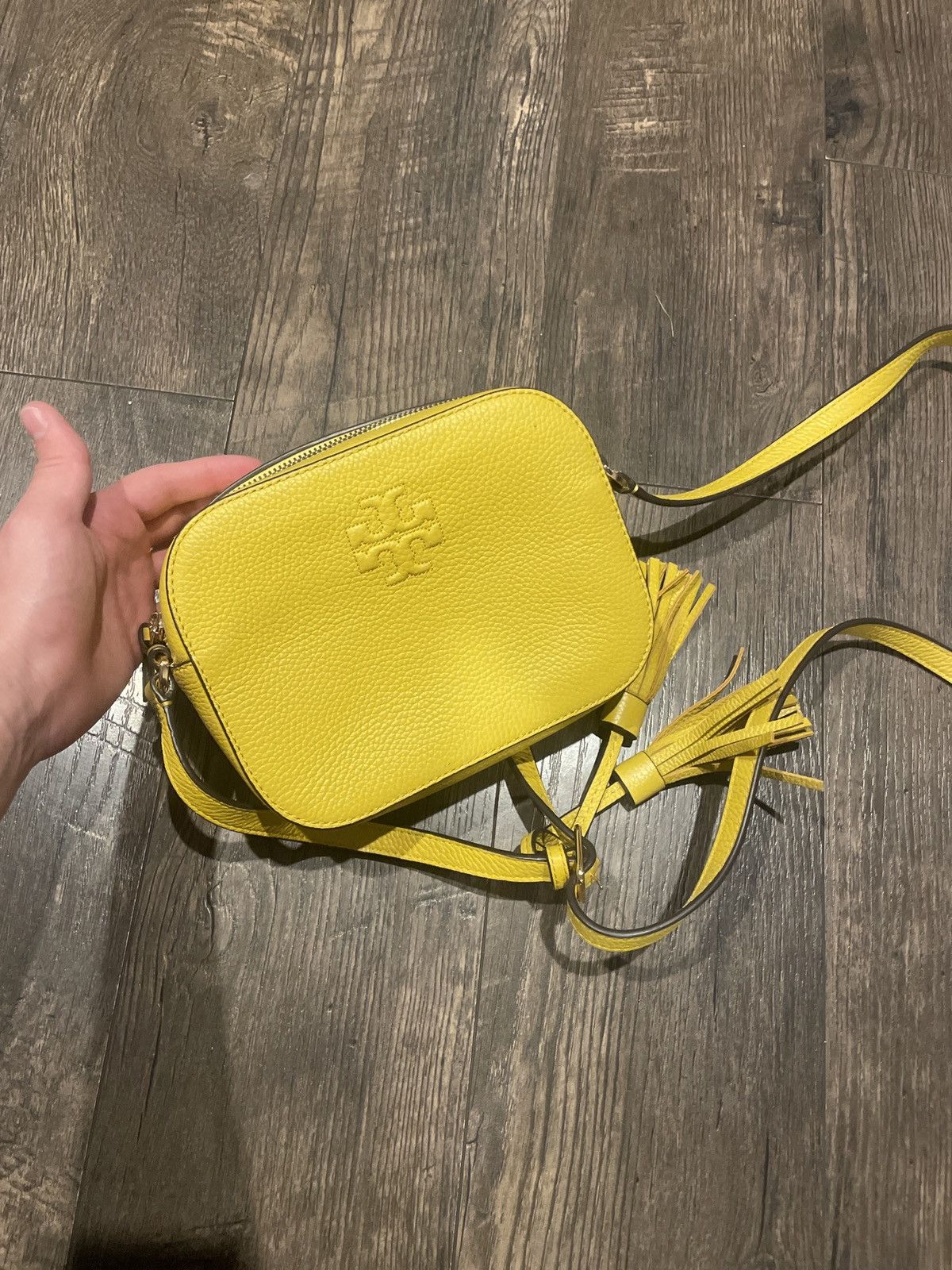 Tory Burch Tory Burch McGraw Bag Leather Vintage Crossbody Size ONE SIZE - 1 Thumbnail