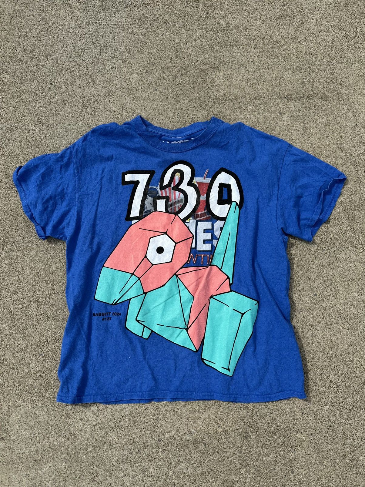 Asspizza × Pokemon Asspizza Pokemon Porygon Tee Size US L / EU 52-54 / 3 - 1 Thumbnail