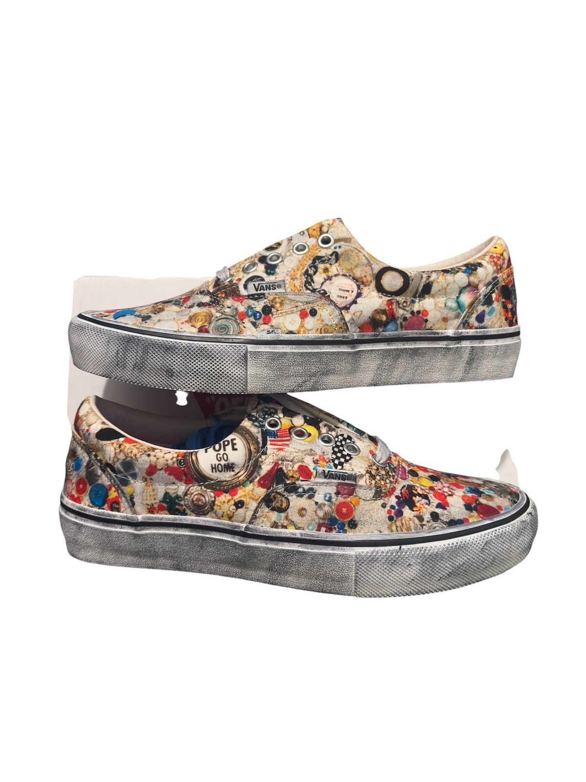 Supreme × Vans Supreme x Mike Kelley White Vans Size US 8 / EU 41 - 2 Thumbnail