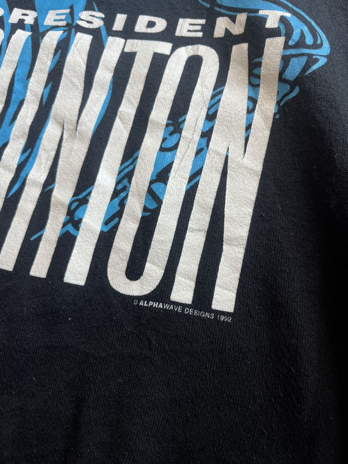 Arts & Science Vintage THE CURE FOR THe BLUES President Clinton 1992’s Size US XL / EU 56 / 4 - 6 Thumbnail