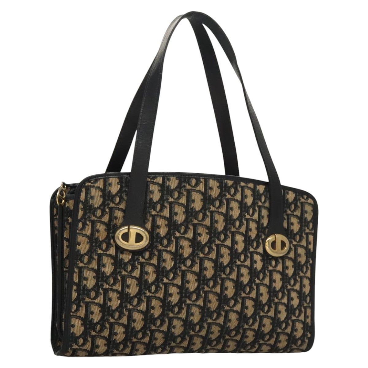 Dior Christian Dior Vintage Trotter Shoulder Bag Canvas Size ONE SIZE - 1 Thumbnail