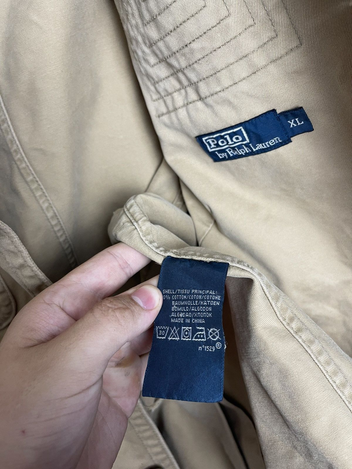 Other Vintage Military 90s Polo Ralph Lauren Coat style True Fade Size US XL / EU 56 / 4 - 7 Thumbnail