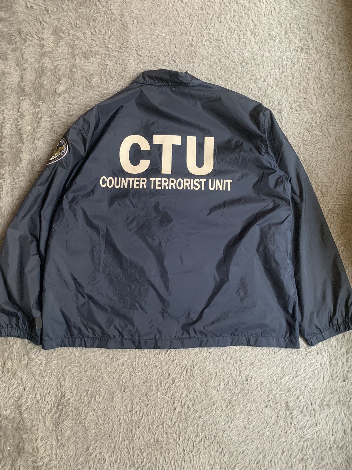 Vintage Vintage Tv Series Twenty Four 24 Hours Coach Jacket Size US L / EU 52-54 / 3 - 9 Thumbnail
