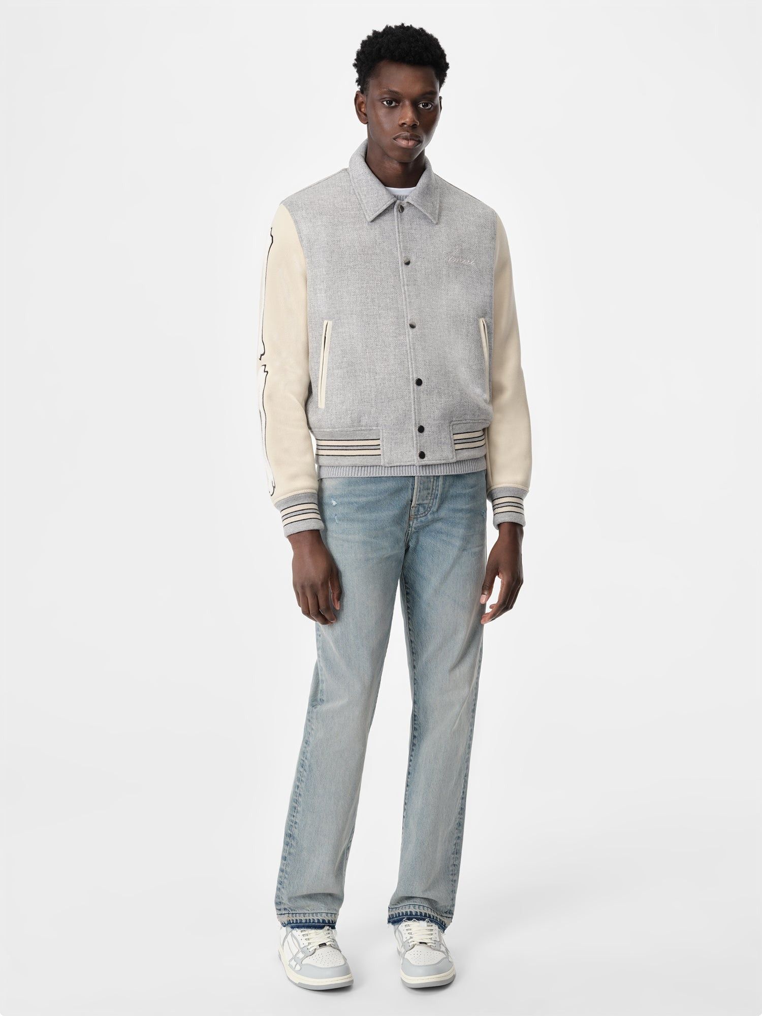 Amiri o1s1wg110925 Bones Jacket in Multicolor Size US XL / EU 56 / 4 - 2 Thumbnail