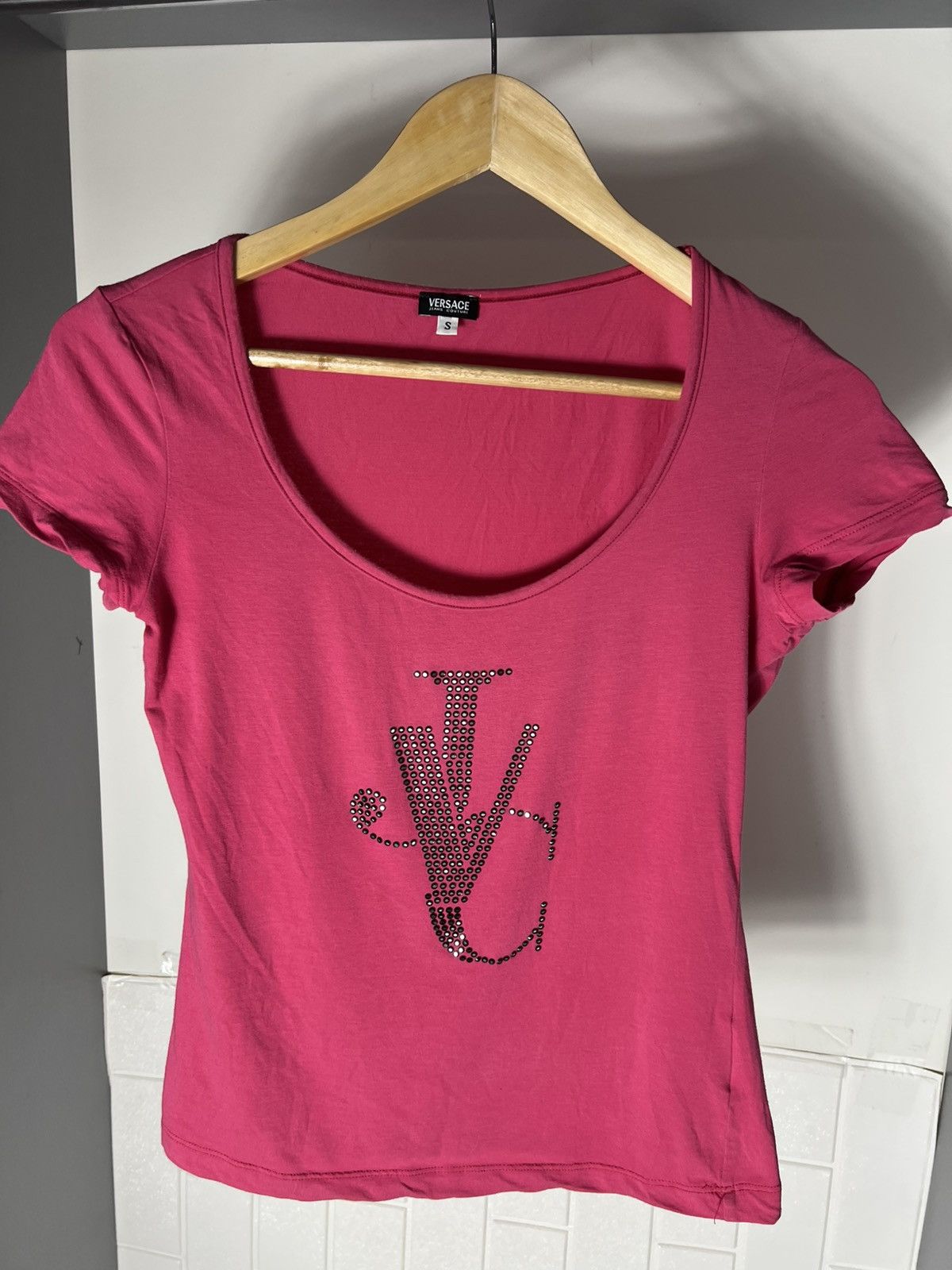 Versace Jeans Couture VINTAGE VERSACE JEANS COUTURE ITALIAN DESIGNER RETRO Y2K 90s Size S / US 4 / IT 40 - 9 Thumbnail