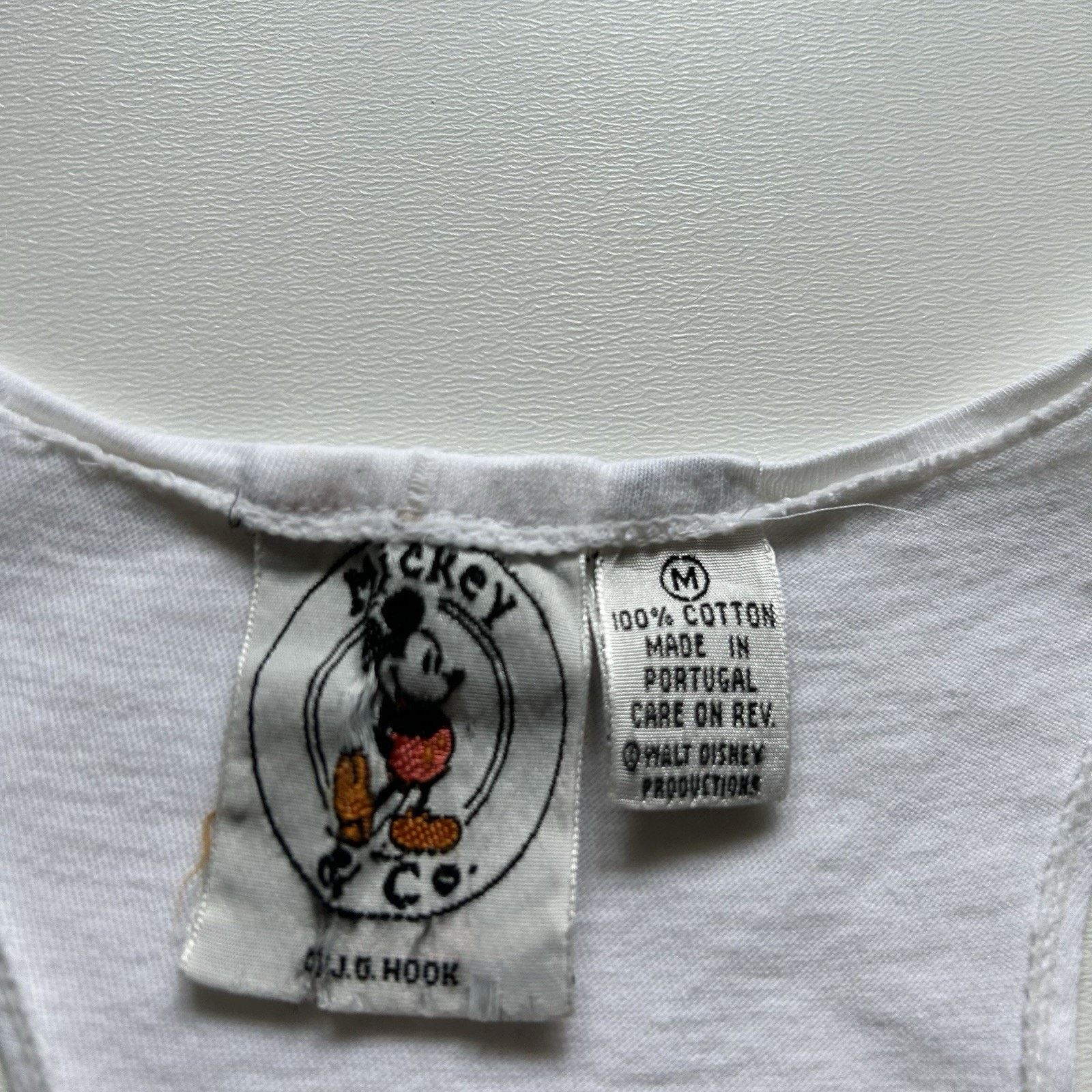 Disney × Mickey Mouse × Vintage Vintage Mickey Mouse Tank Top Shirt Medium 90s Disney Minnie Size US M / EU 48-50 / 2 - 6 Thumbnail