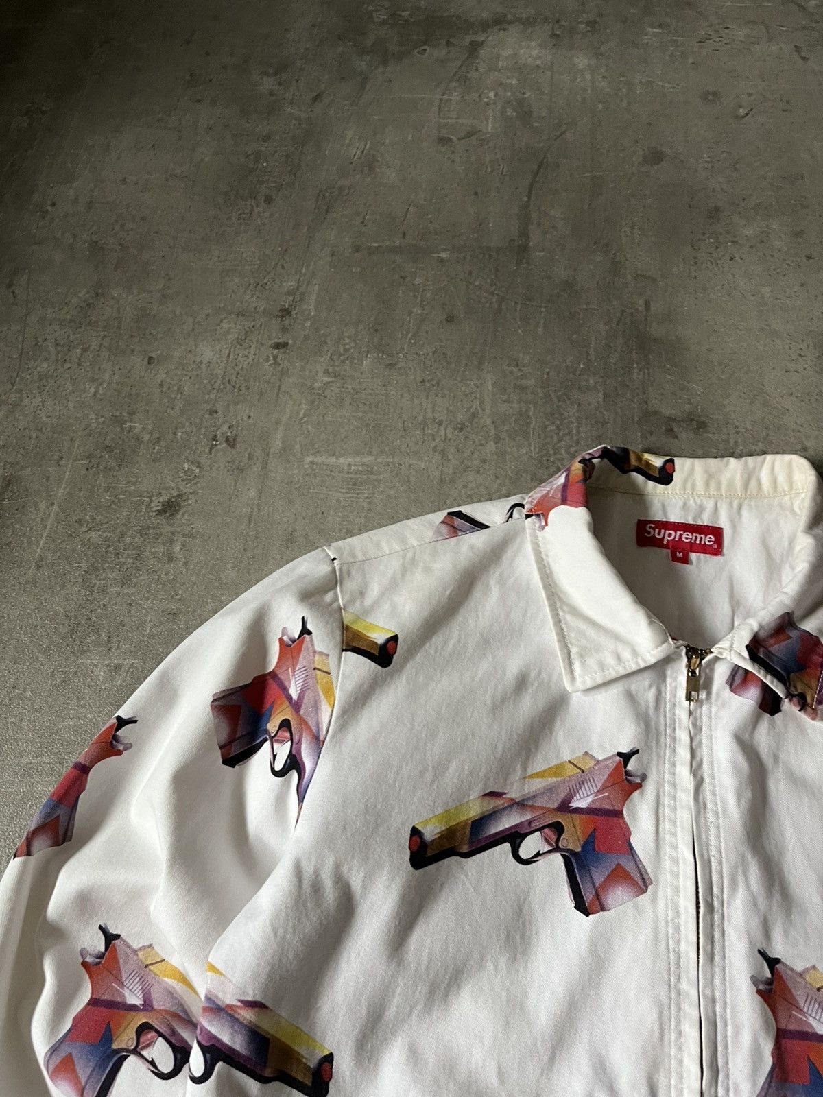 Supreme Supreme Mendini Work Jacket Gun SS16 white Size US M / EU 48-50 / 2 - 5 Thumbnail