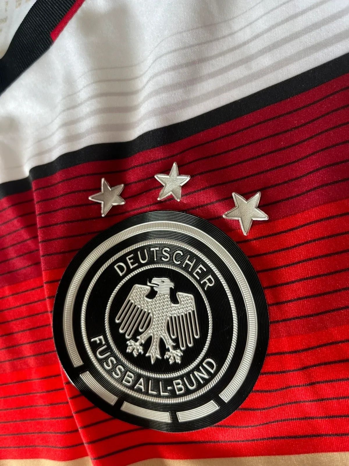 Adidas Adidas 2014 Deutscher Fusball-Bund Football Soccer Germany Size US L / EU 52-54 / 3 - 3 Thumbnail