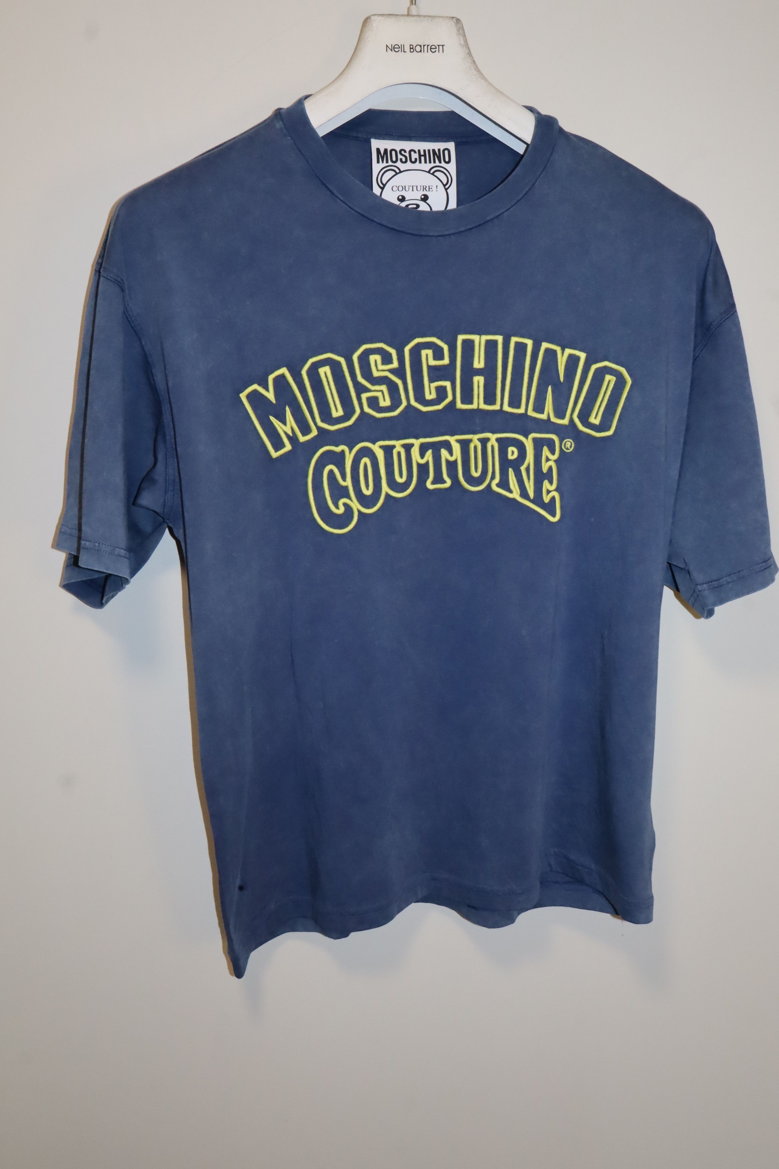 Moschino Embroidered logo t-shirt Size US S / EU 44-46 / 1 - 8 Thumbnail