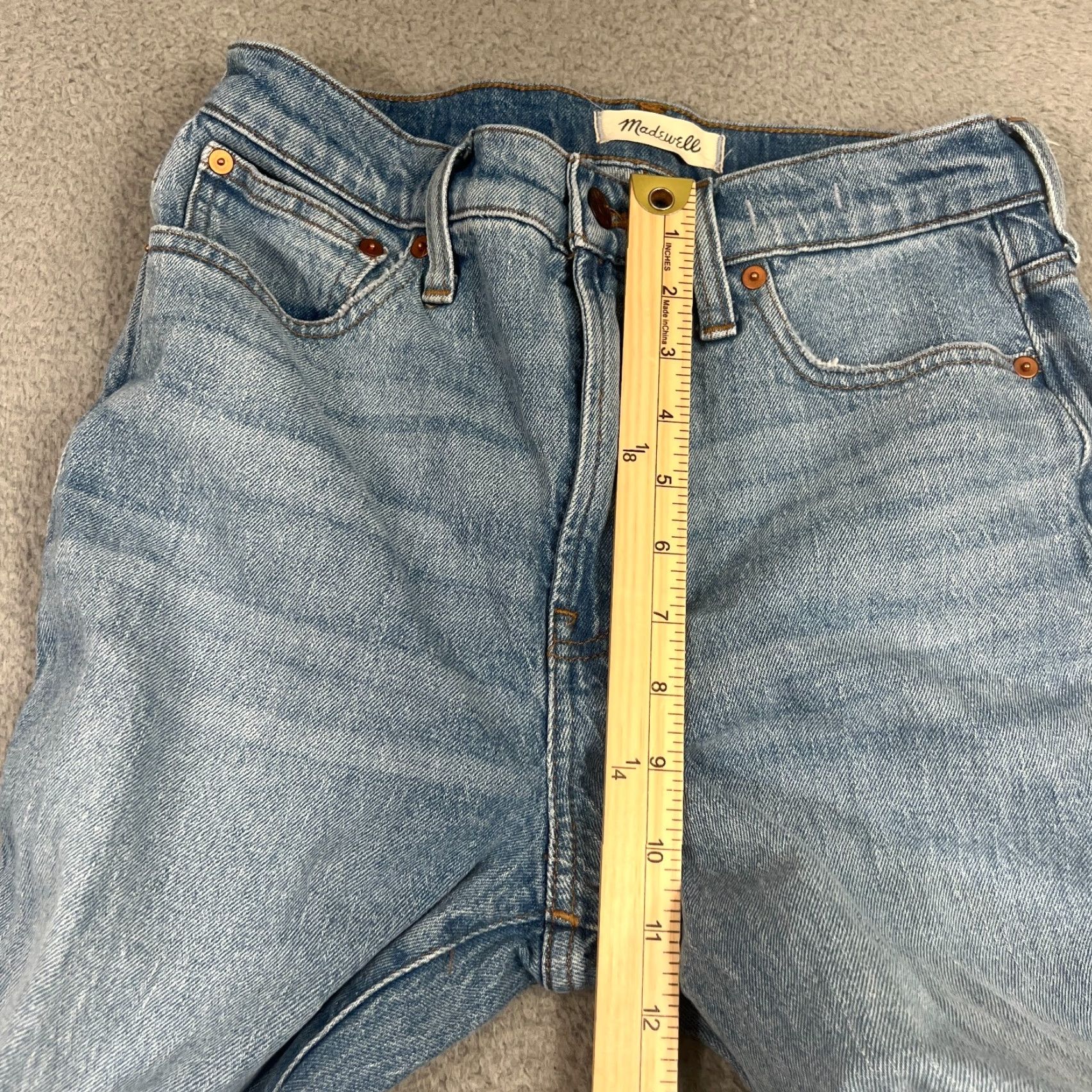 Madewell Madewell Jeans Womens 26 The Perfect Vintage Flare Denim 90s Light Wash Size 26" / US 2 / IT 38 - 5 Thumbnail