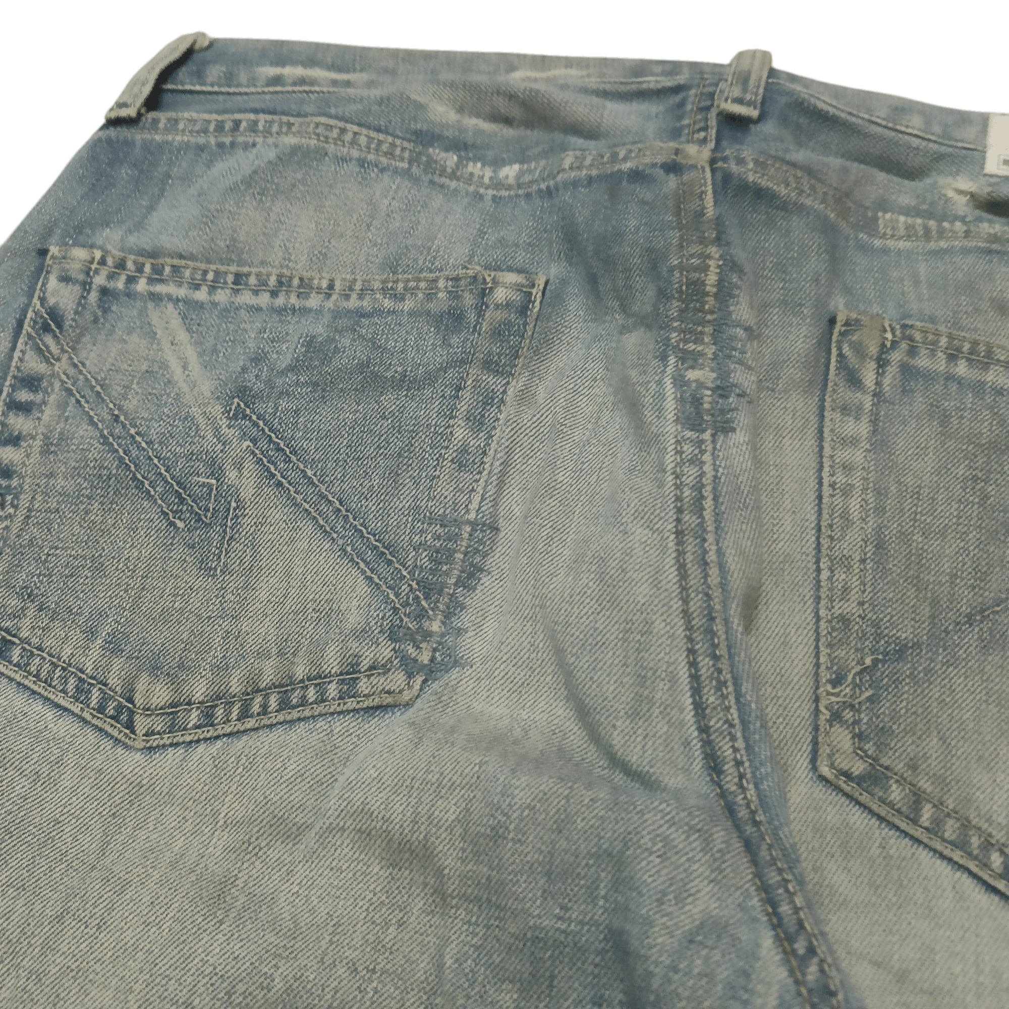 Neighborhood Rare!!! Neighborhood Savage Selvedge Jeans Distressed Jeans Size US 33 - 20 Thumbnail