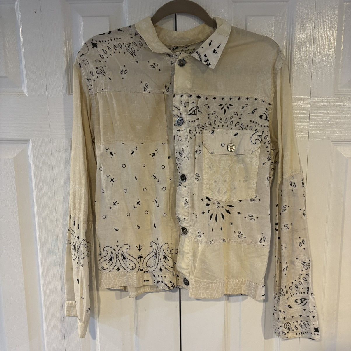 Kapital Kountry Kapital Kountry Remake Bandana Trucker Shirt Jacket Size US XL / EU 56 / 4 - 1 Thumbnail