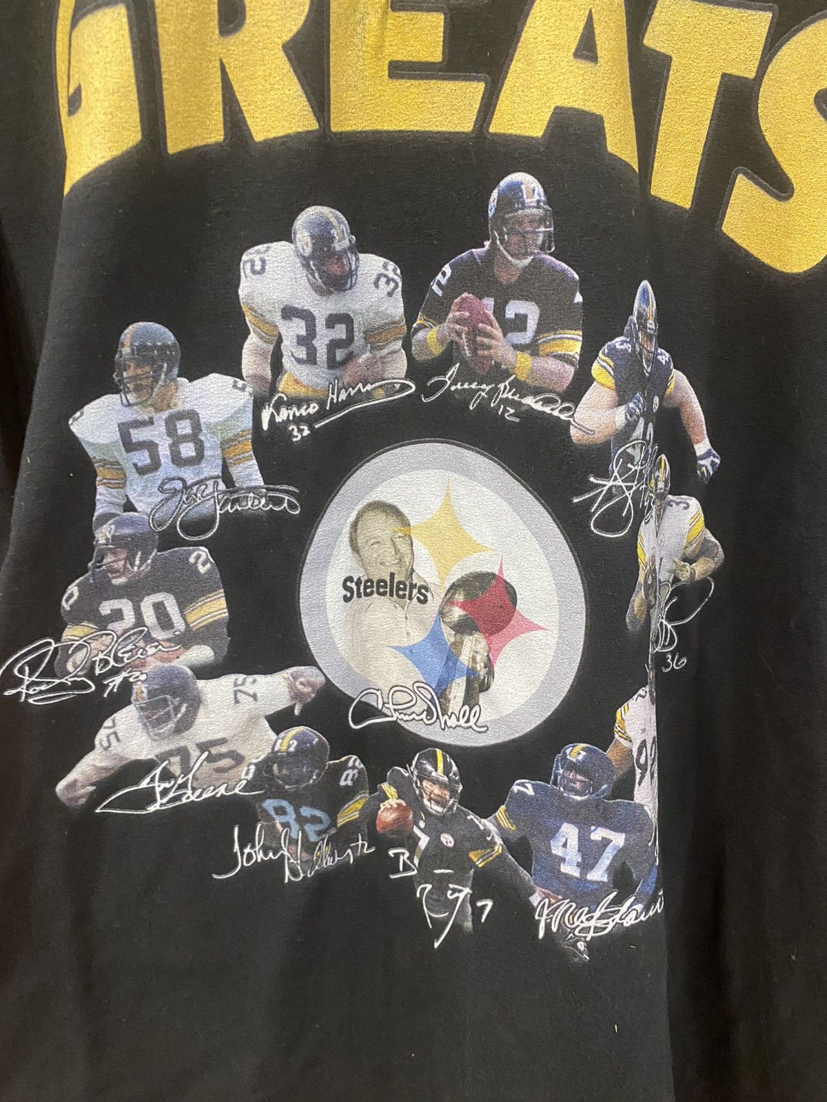 NFL Vintage Pittsburgh Steelers Polo Size US XXL / EU 58 / 5 - 2 Thumbnail